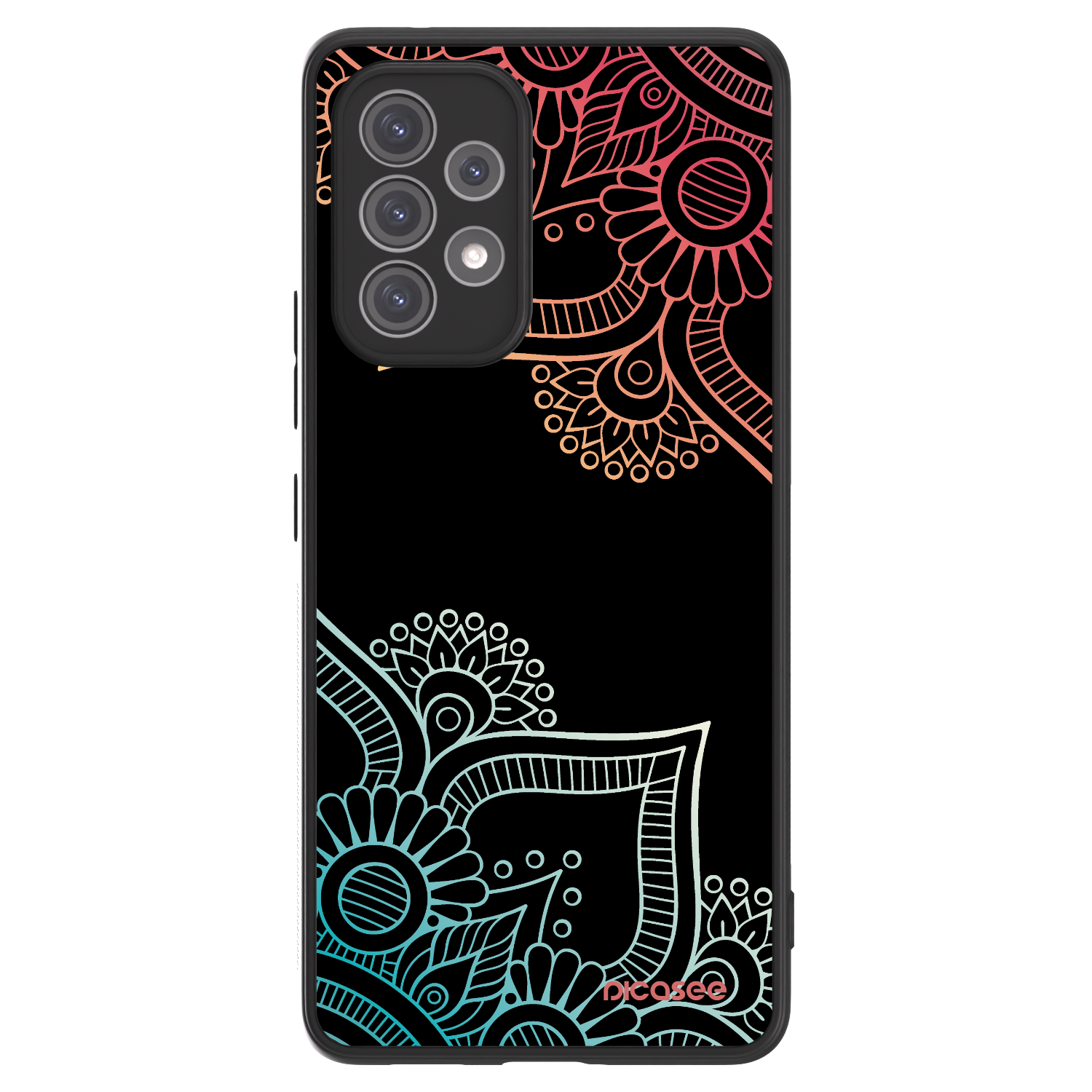 Picasee ULTIMATE CASE Samsung Galaxy A52 5G A525F - készülékre - Flowers pattern
