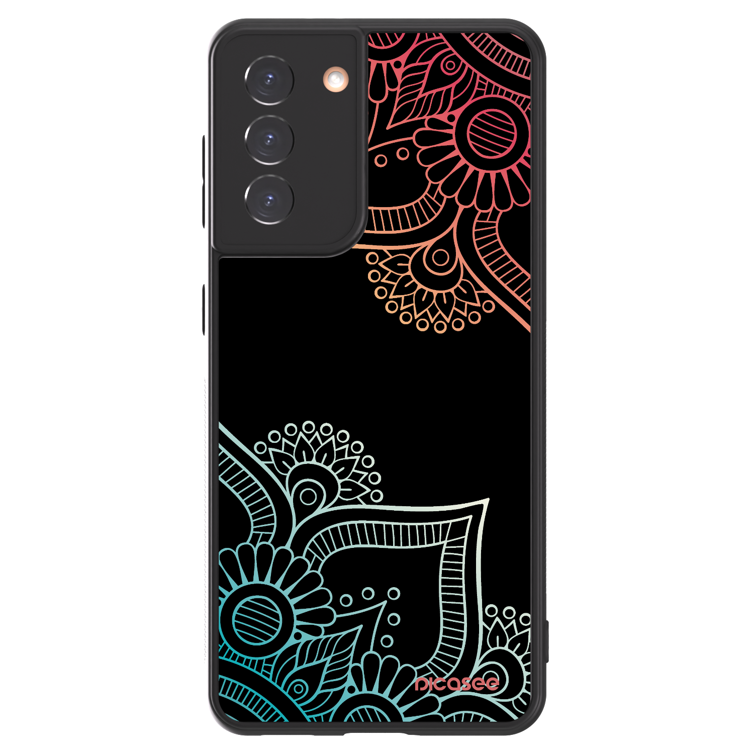 Picasee ULTIMATE CASE Samsung Galaxy S21 5G G991B - készülékre - Flowers pattern