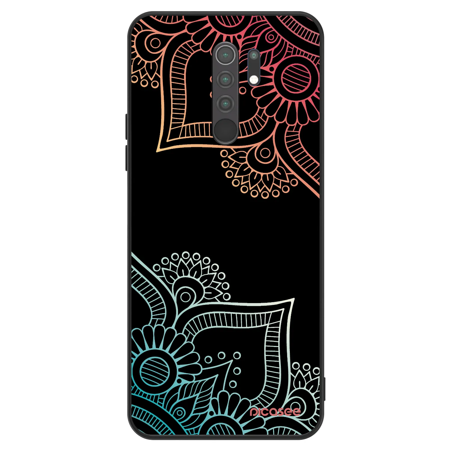Picasee ULTIMATE CASE Xiaomi Redmi 9 - készülékre - Flowers pattern