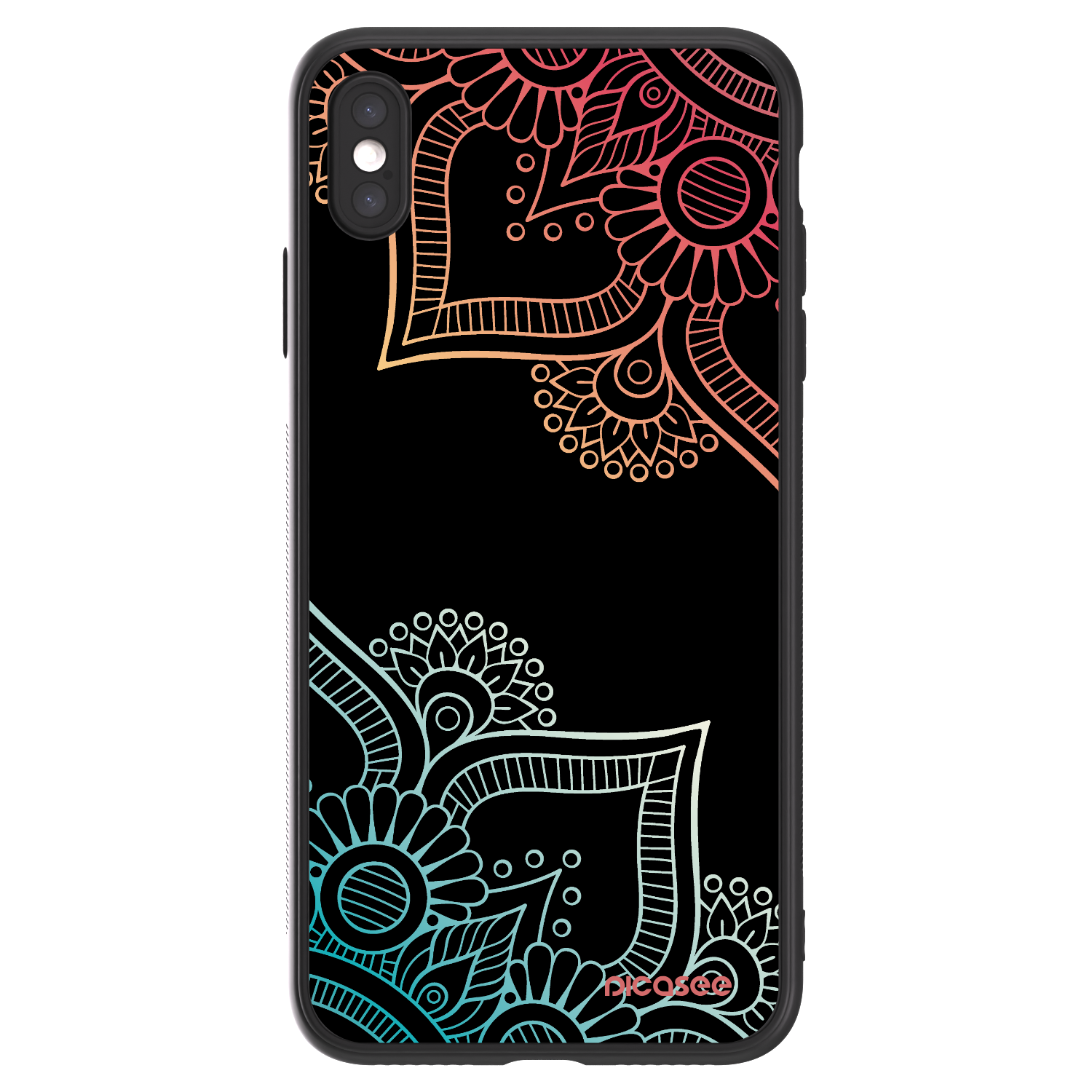 Picasee ULTIMATE CASE Apple iPhone XS Max - készülékre - Flowers pattern