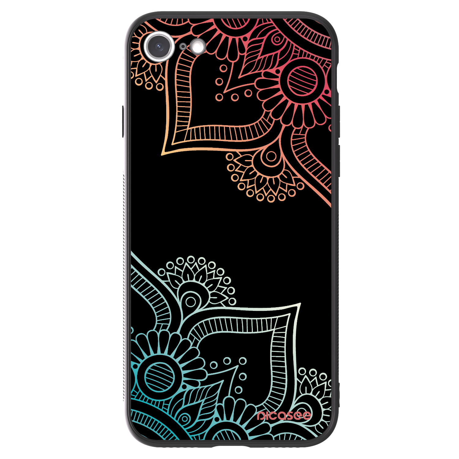 Picasee ULTIMATE CASE Apple iPhone 8 - készülékre - Flowers pattern