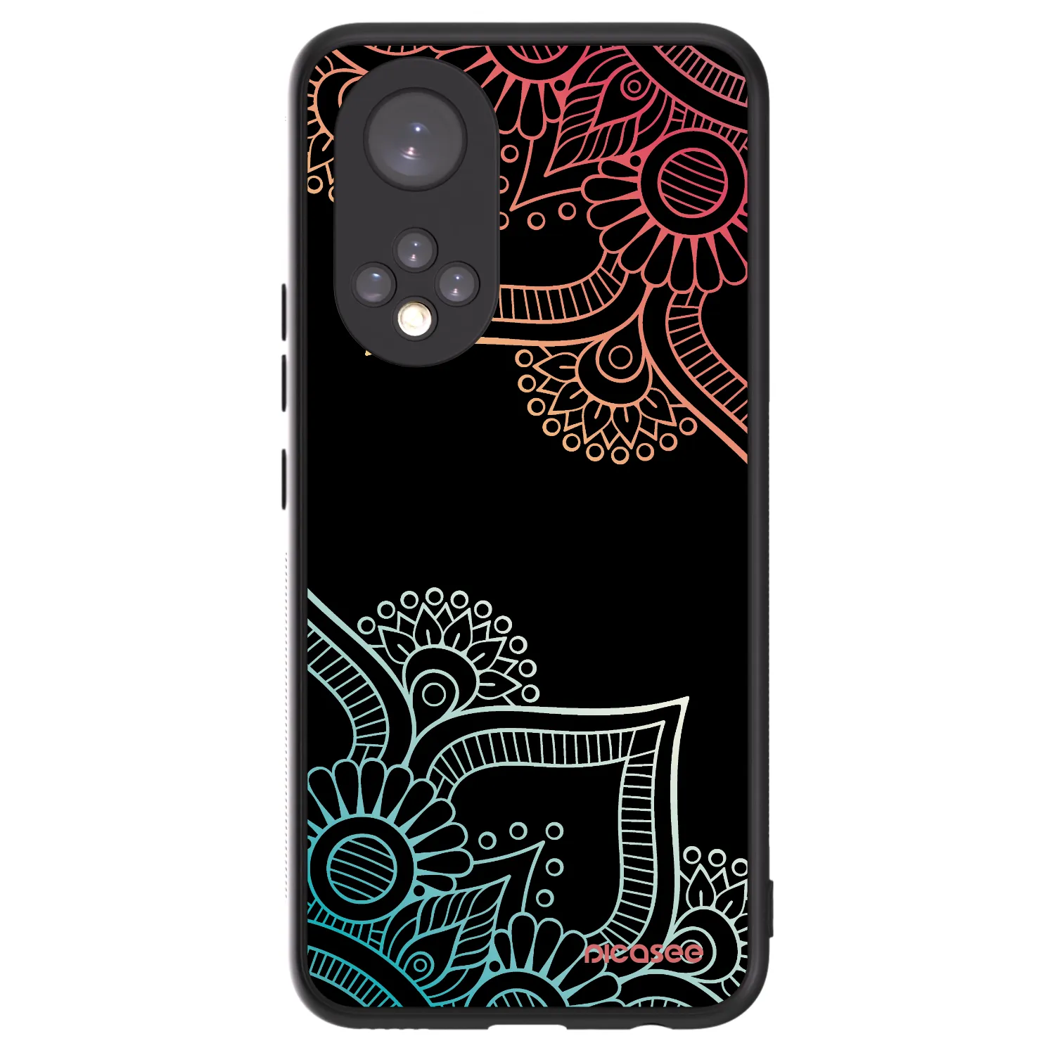Picasee ULTIMATE CASE Honor 50 5G - készülékre - Flowers pattern