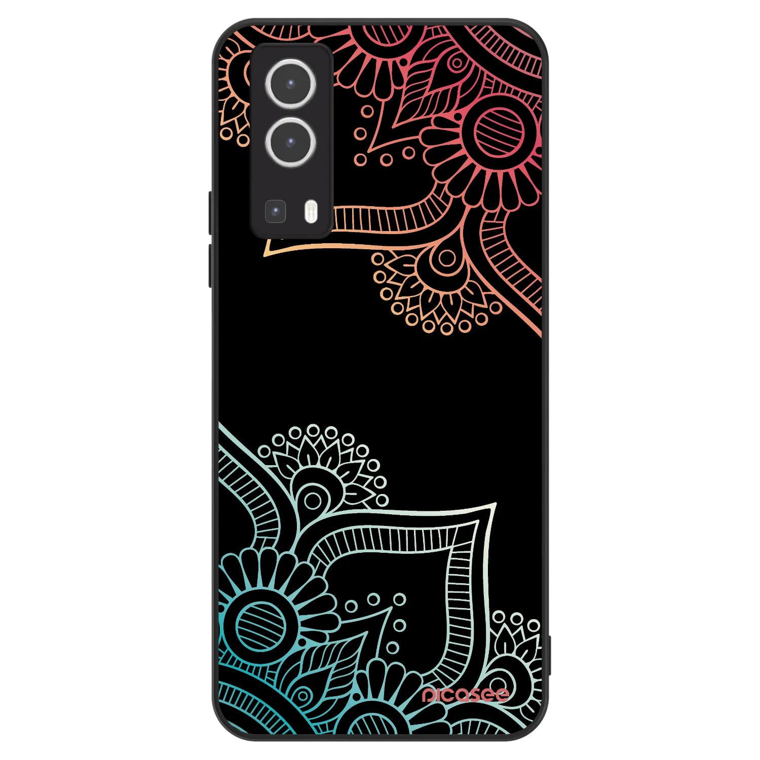 Picasee ULTIMATE CASE Vivo Y72 5G - készülékre - Flowers pattern