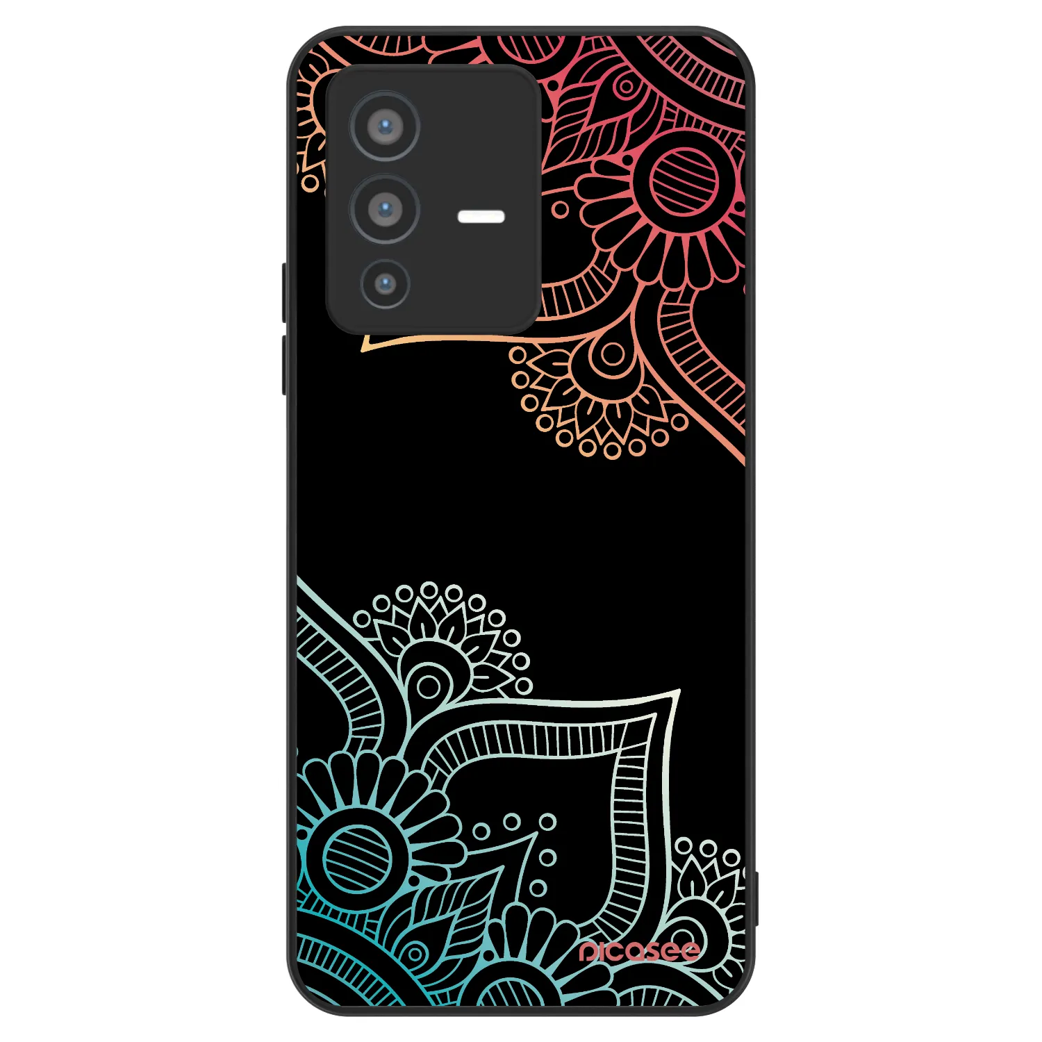 Picasee ULTIMATE CASE Vivo V23 5G - készülékre - Flowers pattern