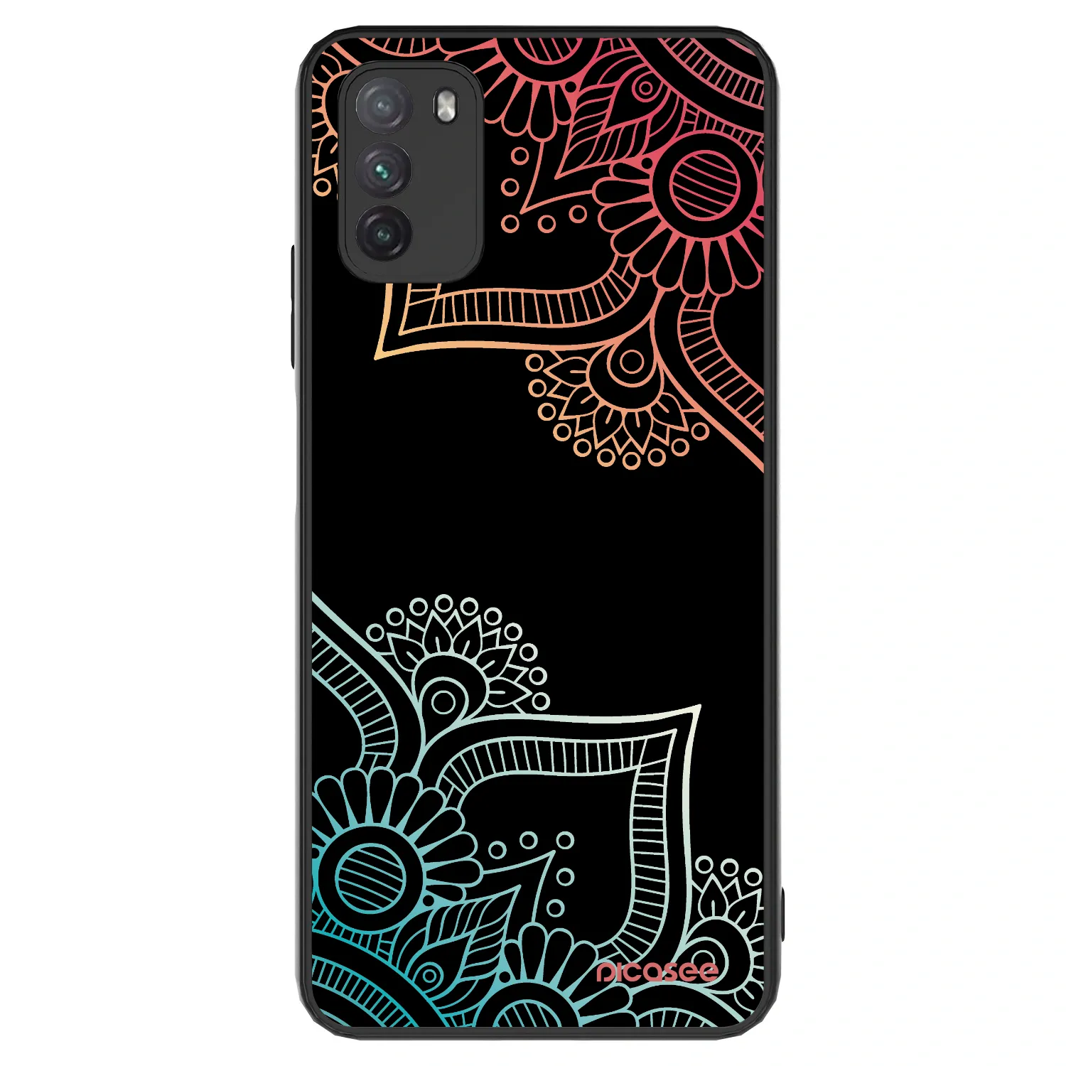 Picasee ULTIMATE CASE Xiaomi Poco M3 - készülékre - Flowers pattern
