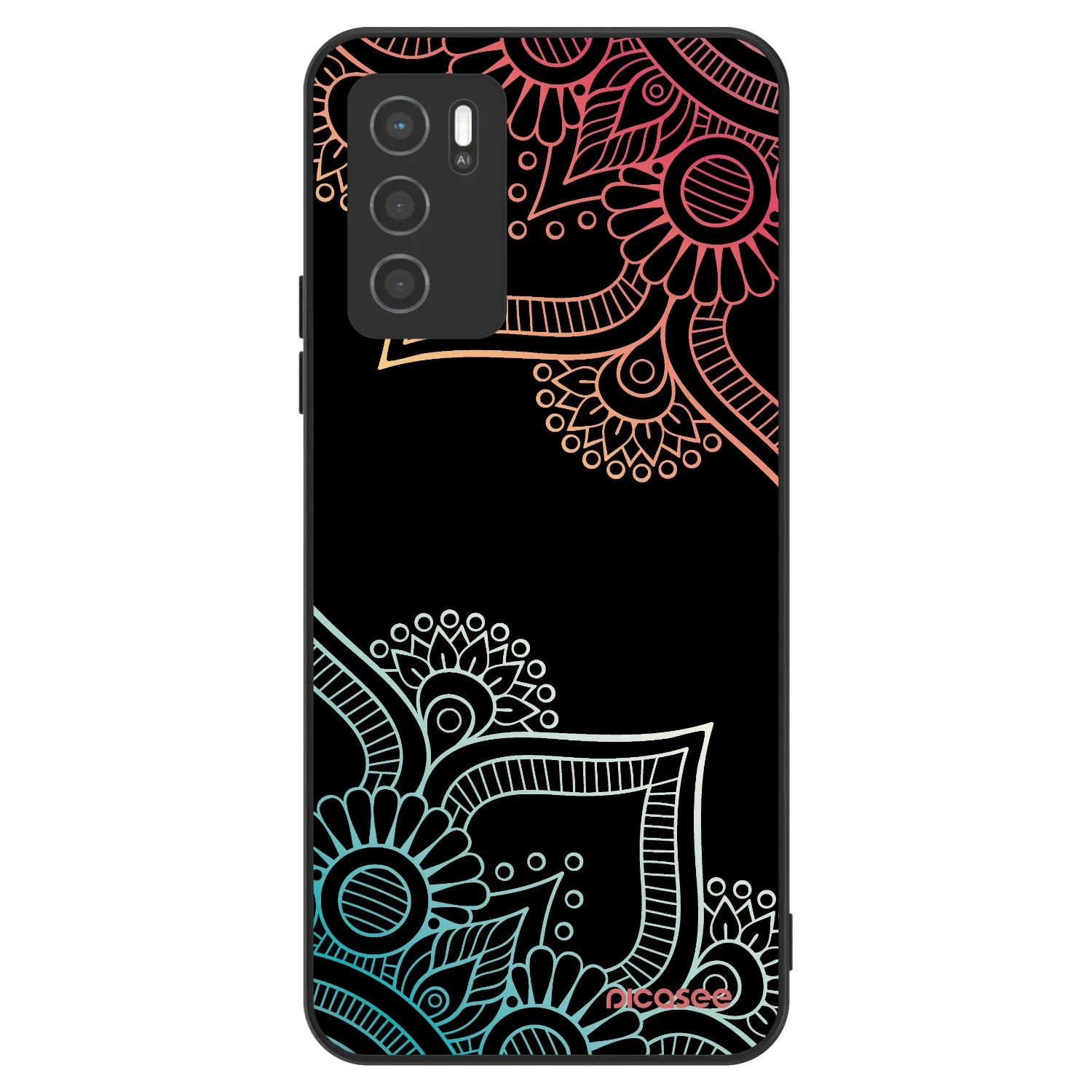 Picasee ULTIMATE CASE OPPO A16 - készülékre - Flowers pattern