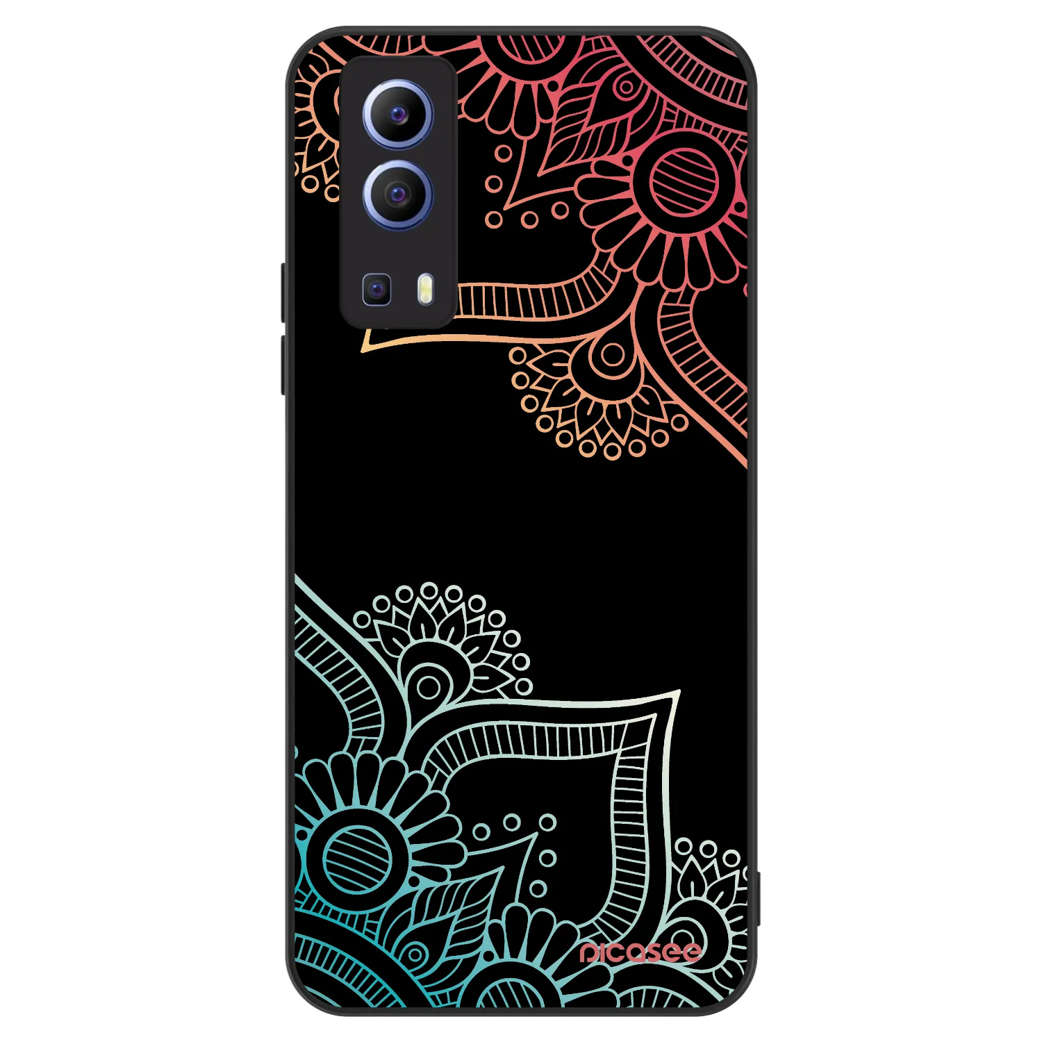 Picasee ULTIMATE CASE Vivo Y52 5G - készülékre - Flowers pattern