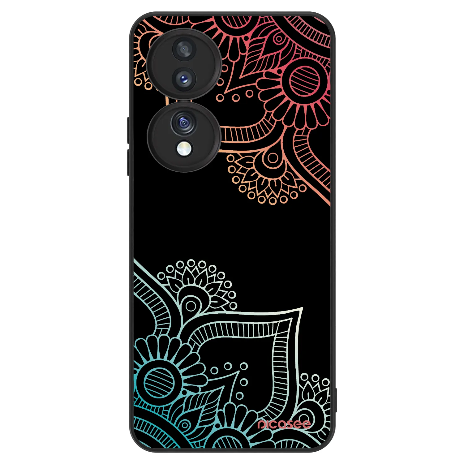 Picasee ULTIMATE CASE Honor 70 - készülékre - Flowers pattern