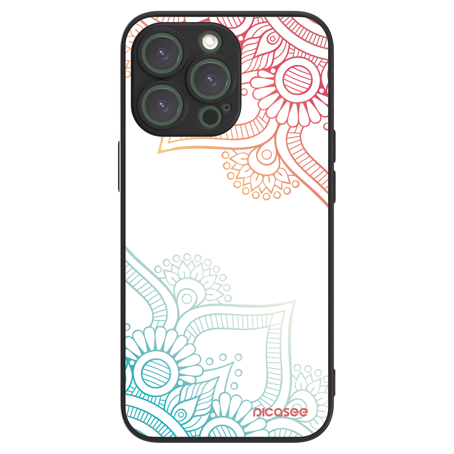Picasee ULTIMATE CASE MagSafe Apple iPhone 13 Pro - készülékre - Flowers pattern