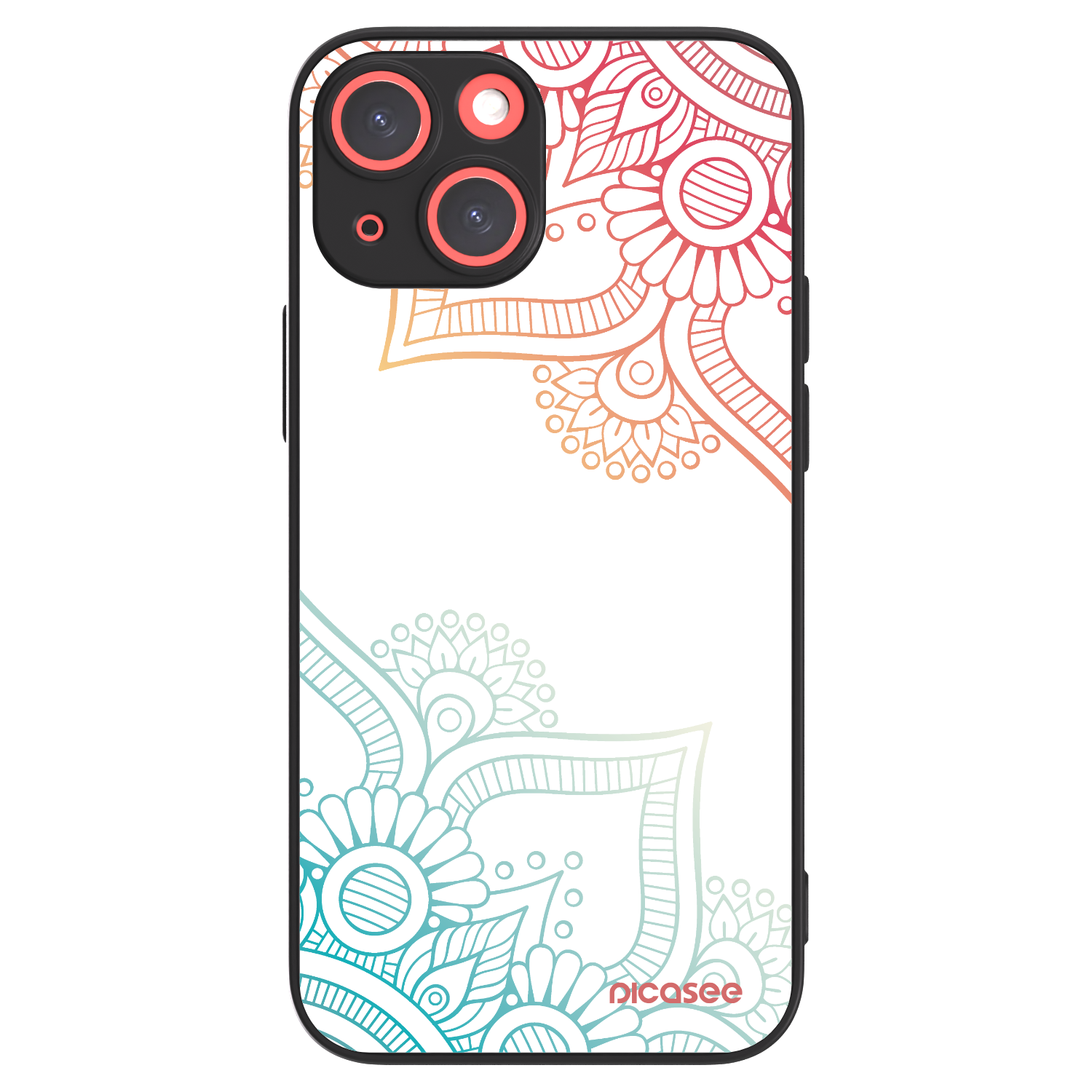 Picasee ULTIMATE CASE MagSafe Apple iPhone 13 mini - készülékre - Flowers pattern