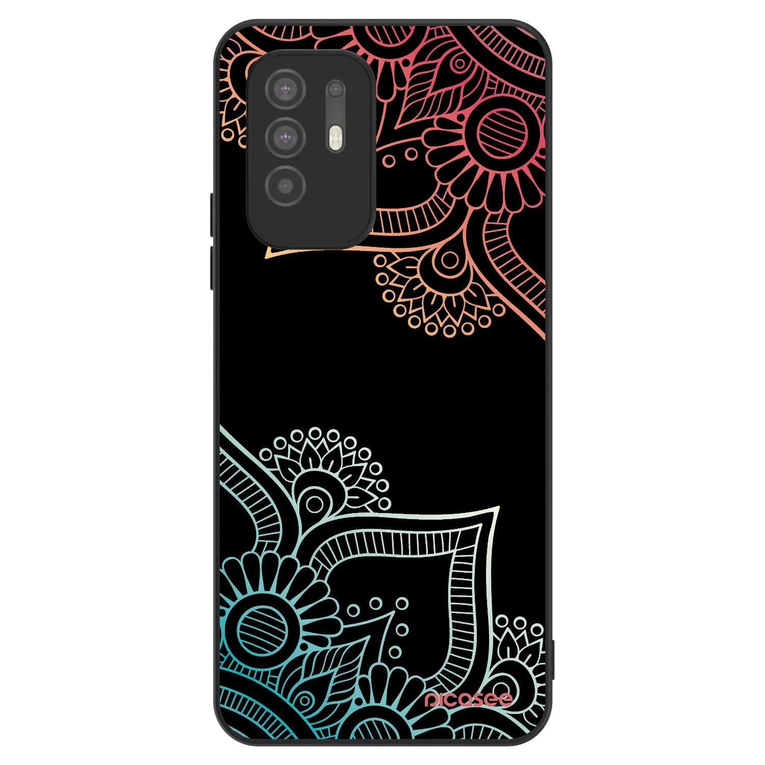 Picasee ULTIMATE CASE OPPO A94 5G - készülékre - Flowers pattern