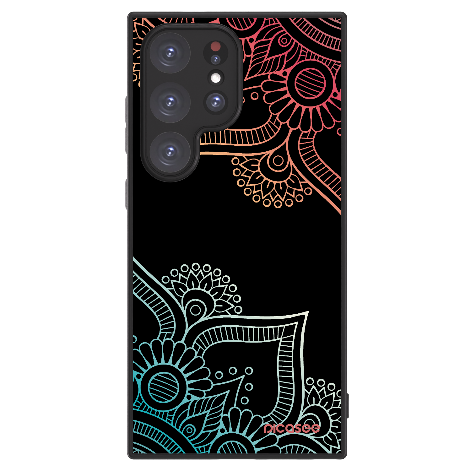 Picasee ULTIMATE CASE Samsung Galaxy S24 Ultra S928B 5G - készülékre - Flowers pattern
