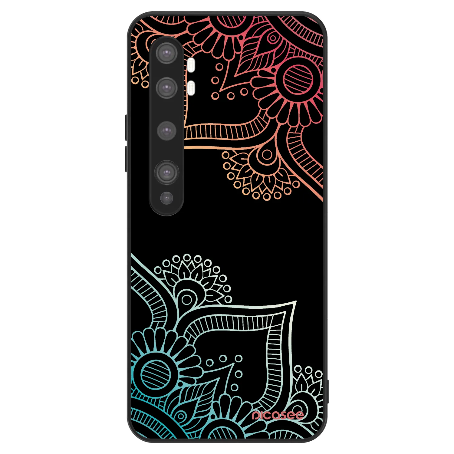 Picasee ULTIMATE CASE Xiaomi Mi Note 10 (Pro) - készülékre - Flowers pattern