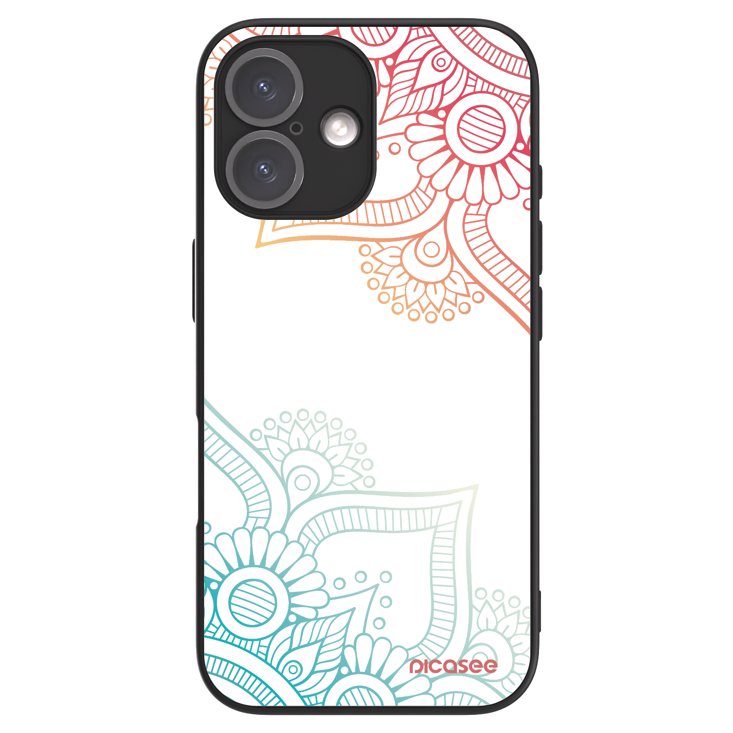 Picasee ULTIMATE CASE MagSafe Apple iPhone 16 - készülékre - Flowers pattern