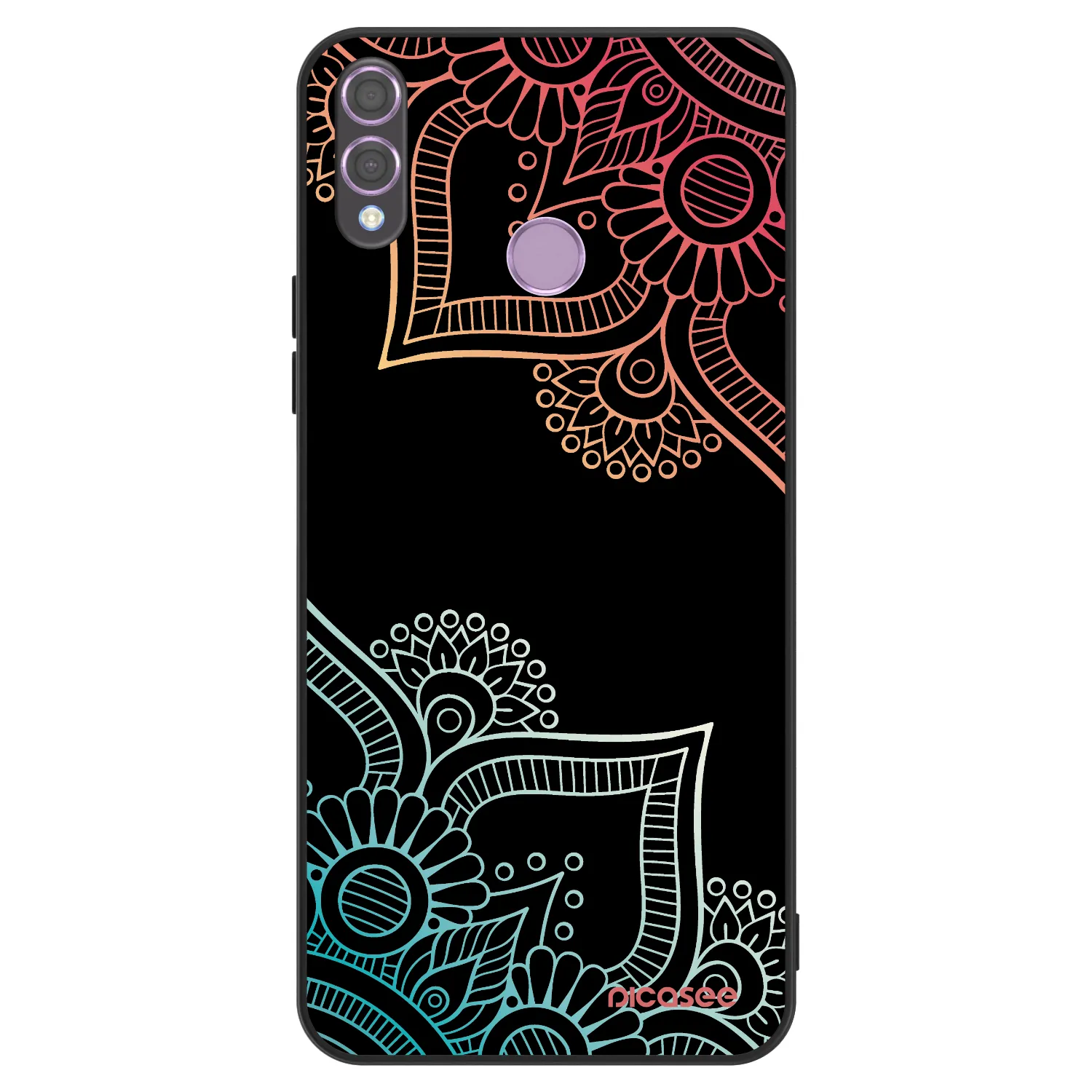 Picasee ULTIMATE CASE Honor 8X - készülékre - Flowers pattern