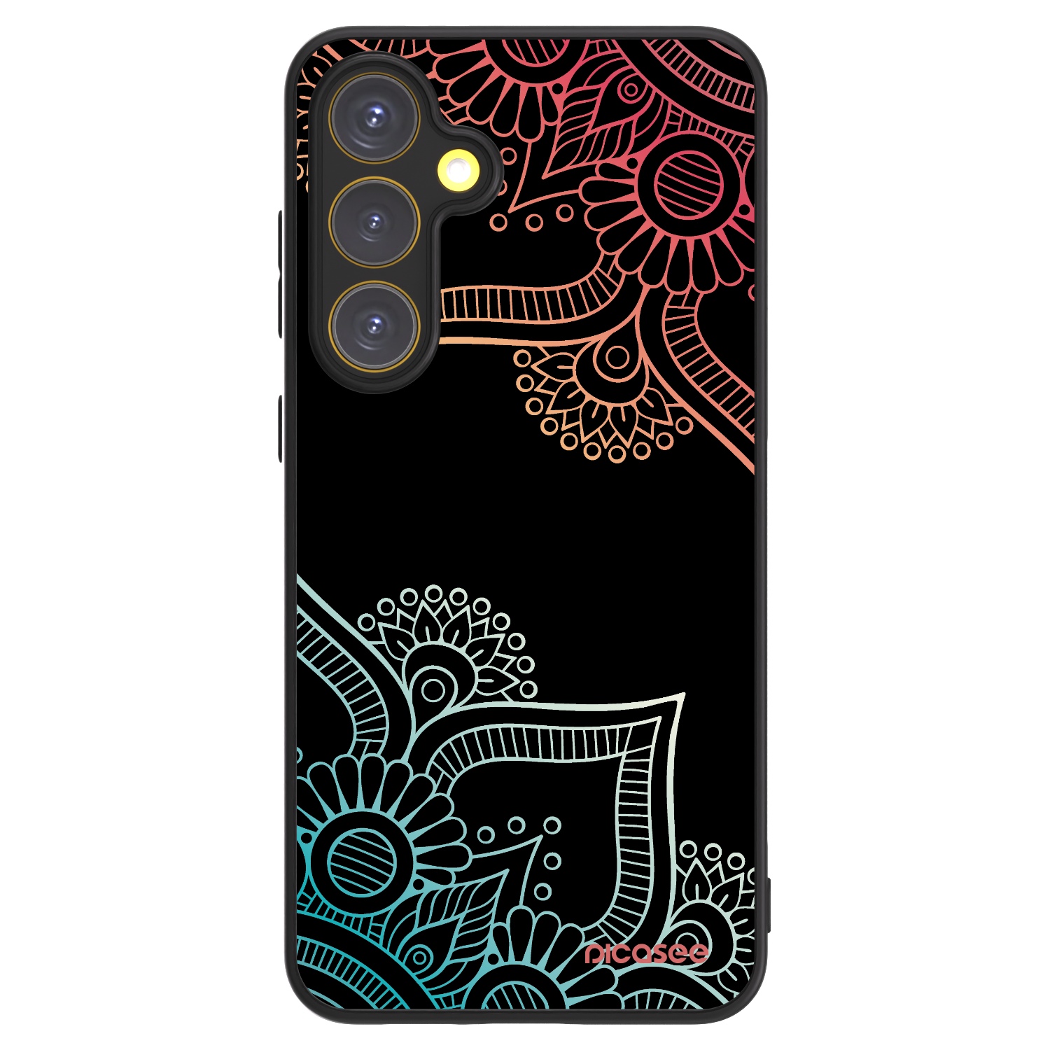 Picasee ULTIMATE CASE Samsung Galaxy S24 FE S721B - készülékre - Flowers pattern