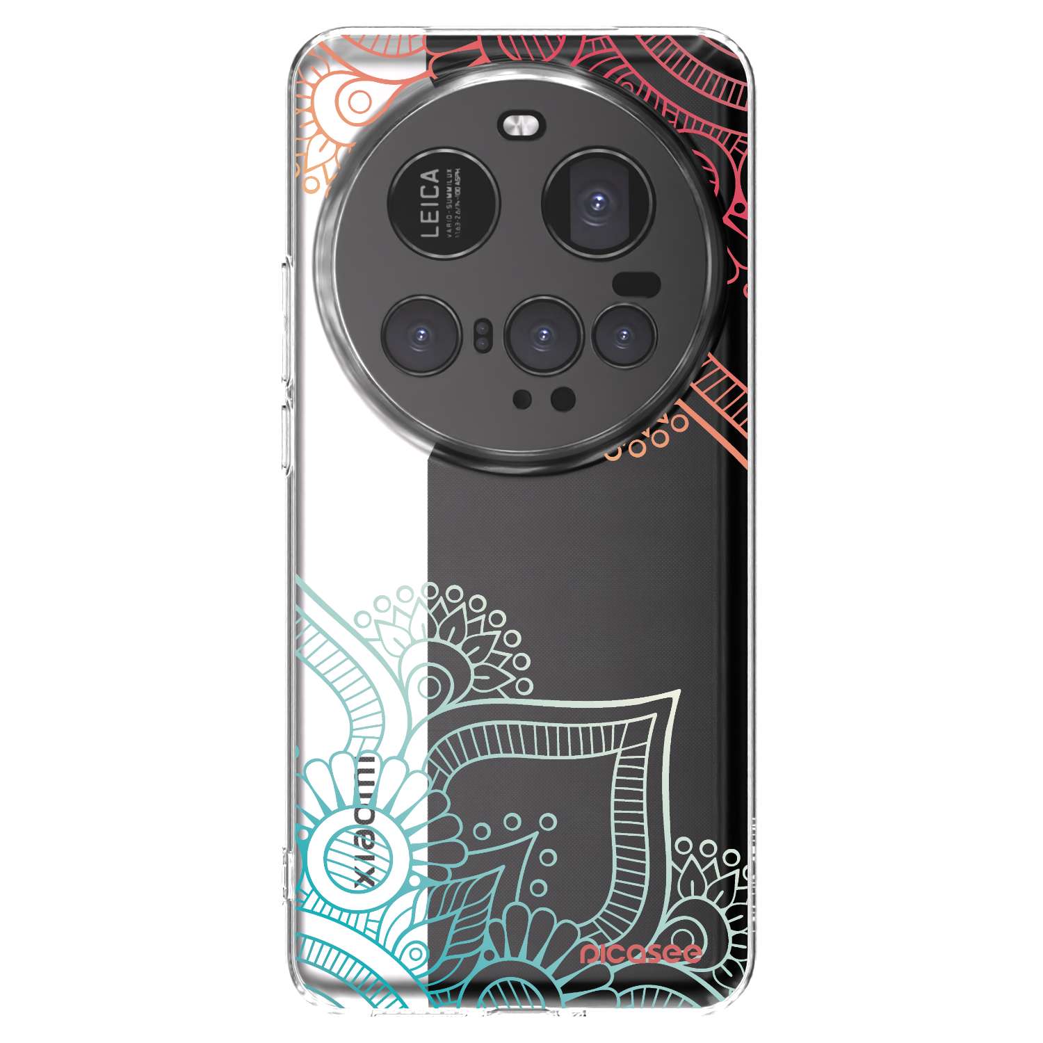 Picasee átlátszó szilikon tok az alábbi mobiltelefonokra Xiaomi 15 Ultra - Flowers pattern