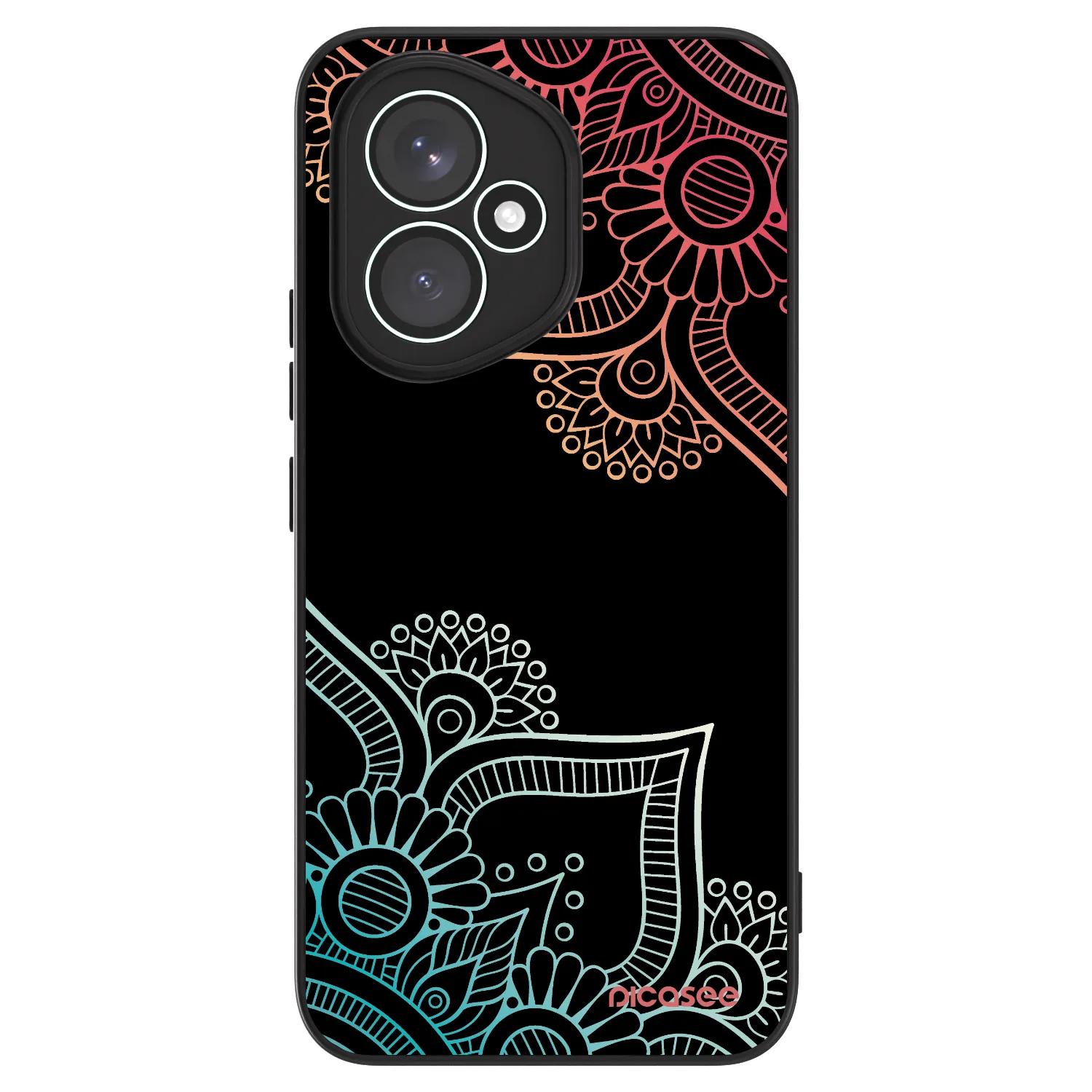 Picasee ULTIMATE CASE Honor 400 5G - készülékre - Flowers pattern
