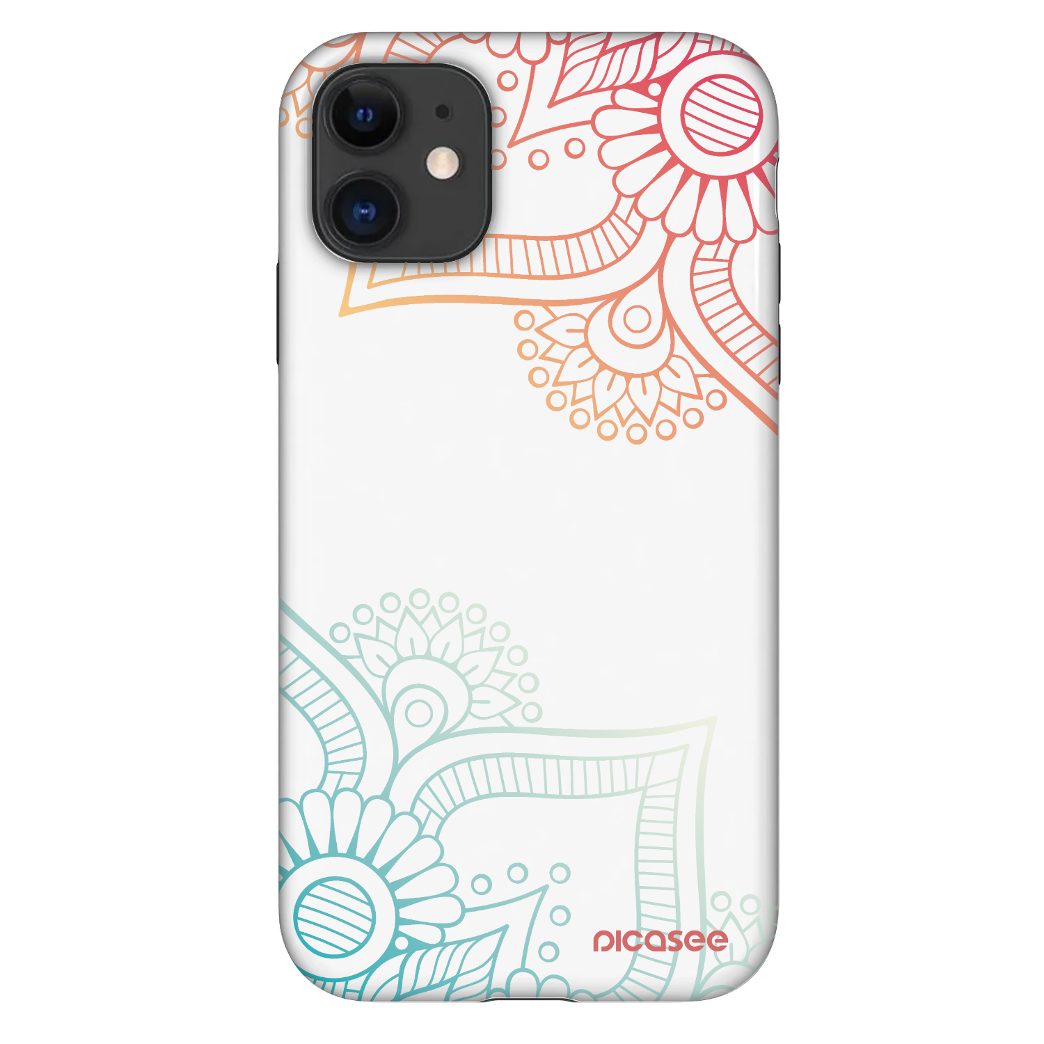 Picasee Fashion Case Apple iPhone 11 - Flowers pattern