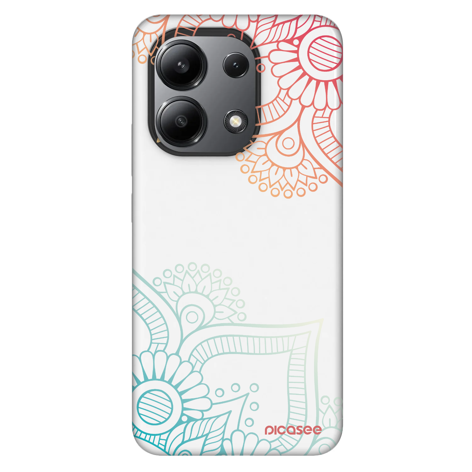 Picasee Fashion Case Xiaomi Redmi Note 13 4G - Flowers pattern