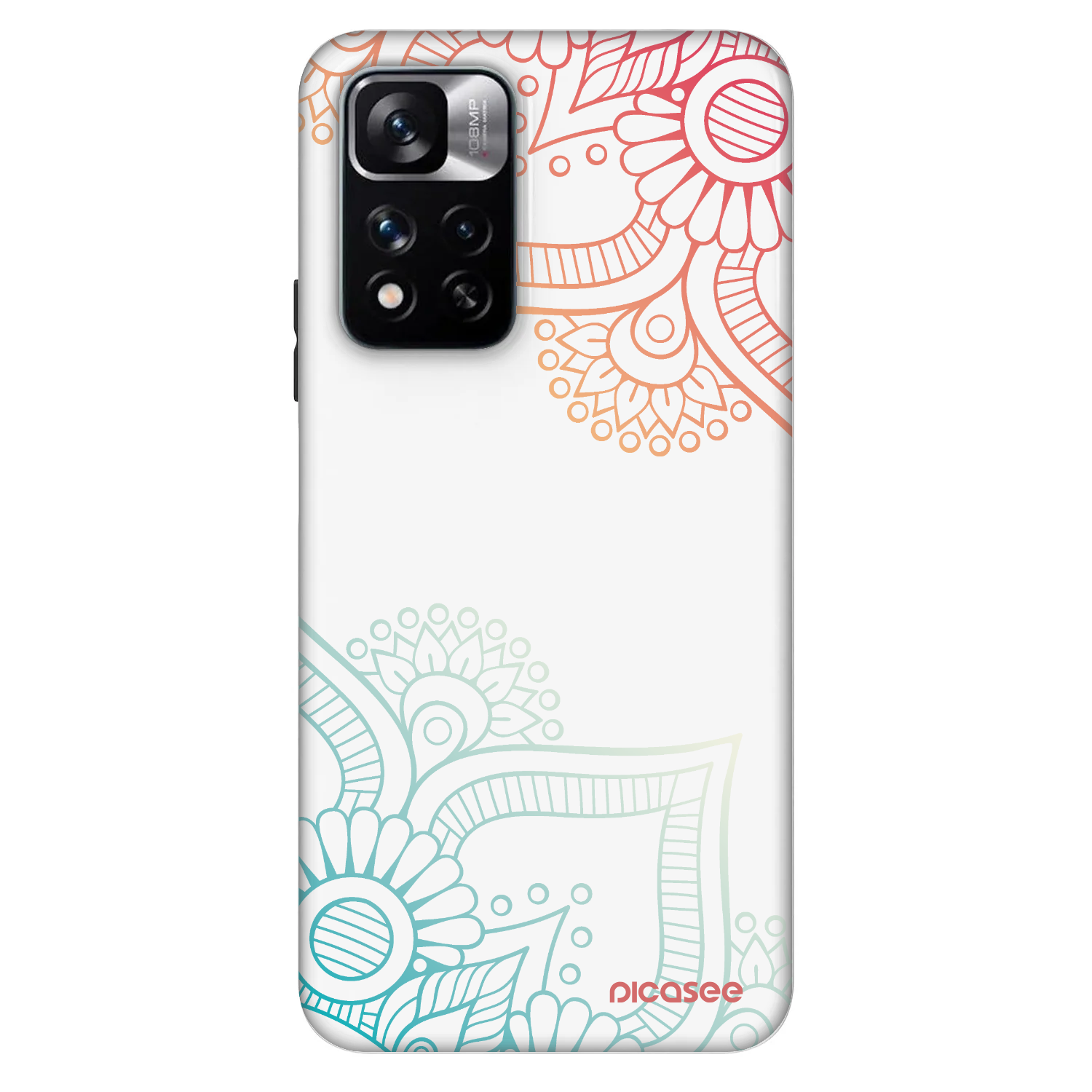 Picasee Fashion Case Xiaomi Redmi Note 11 Pro 5G - Flowers pattern