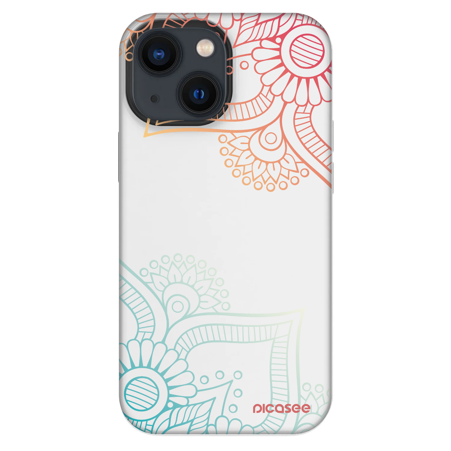 Picasee Fashion Case Apple iPhone 13 mini - Flowers pattern