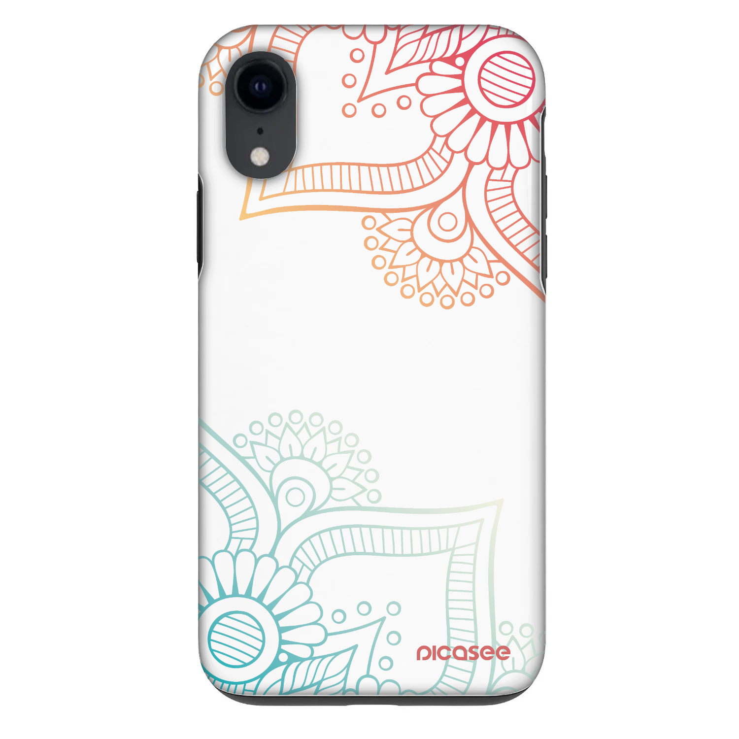 Picasee Fashion Case Apple iPhone XR - Flowers pattern