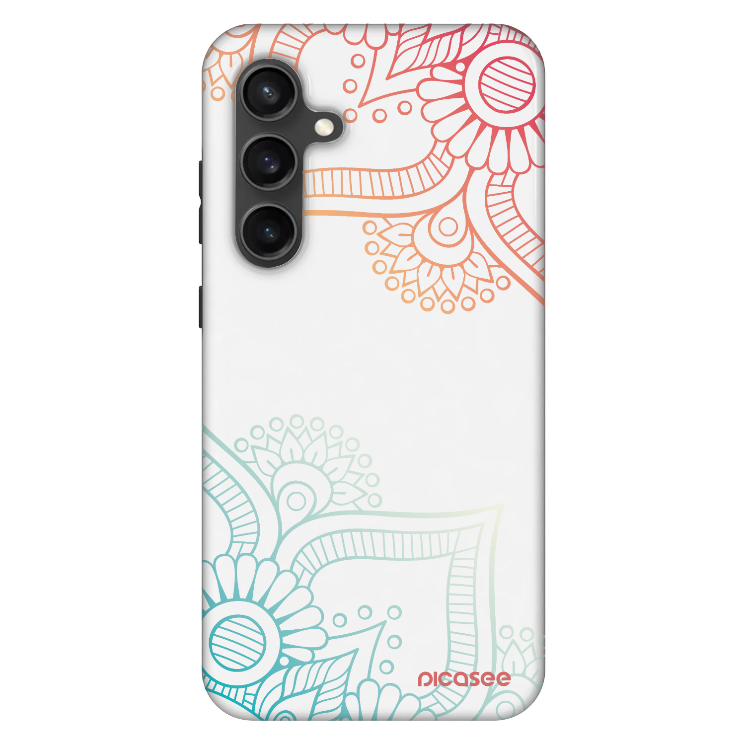 Picasee Fashion Case Samsung Galaxy S24 FE S721B - Flowers pattern