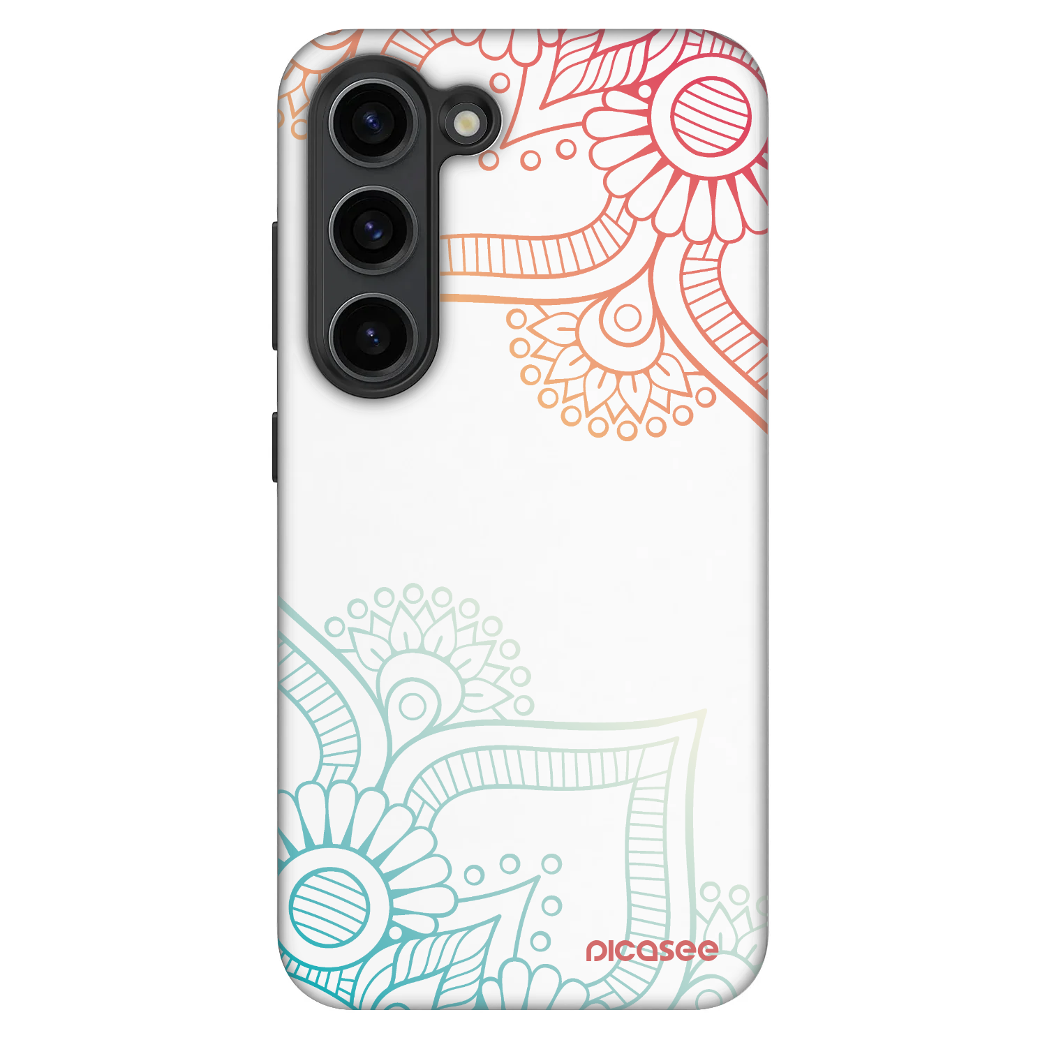Picasee Fashion Case Samsung Galaxy S23+ 5G - Flowers pattern
