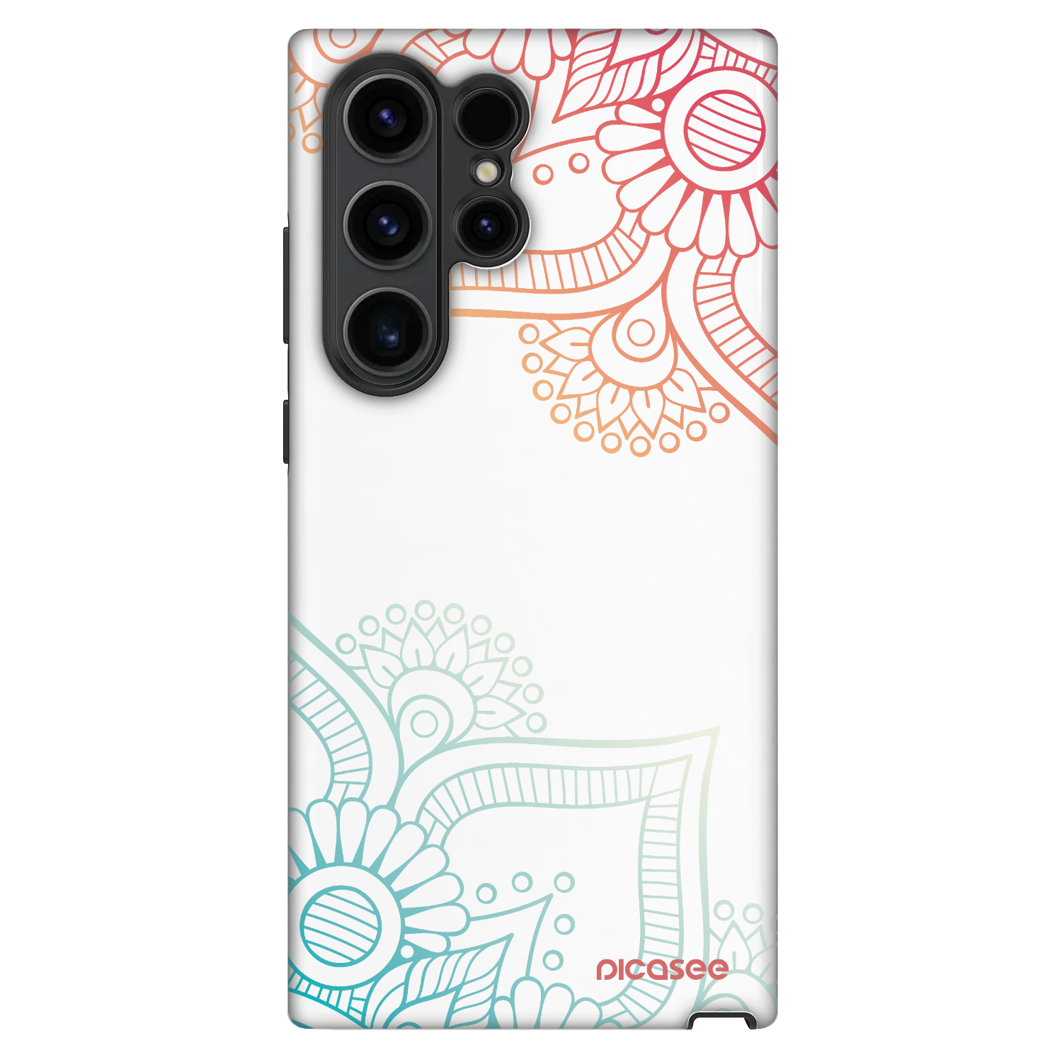 Picasee Fashion Case Samsung Galaxy S22 Ultra 5G - Flowers pattern