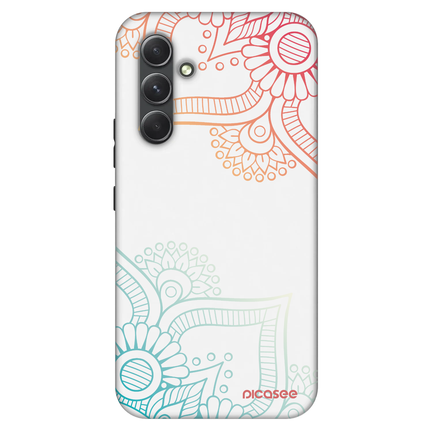 Picasee Fashion Case Samsung Galaxy A54 5G A546B - Flowers pattern