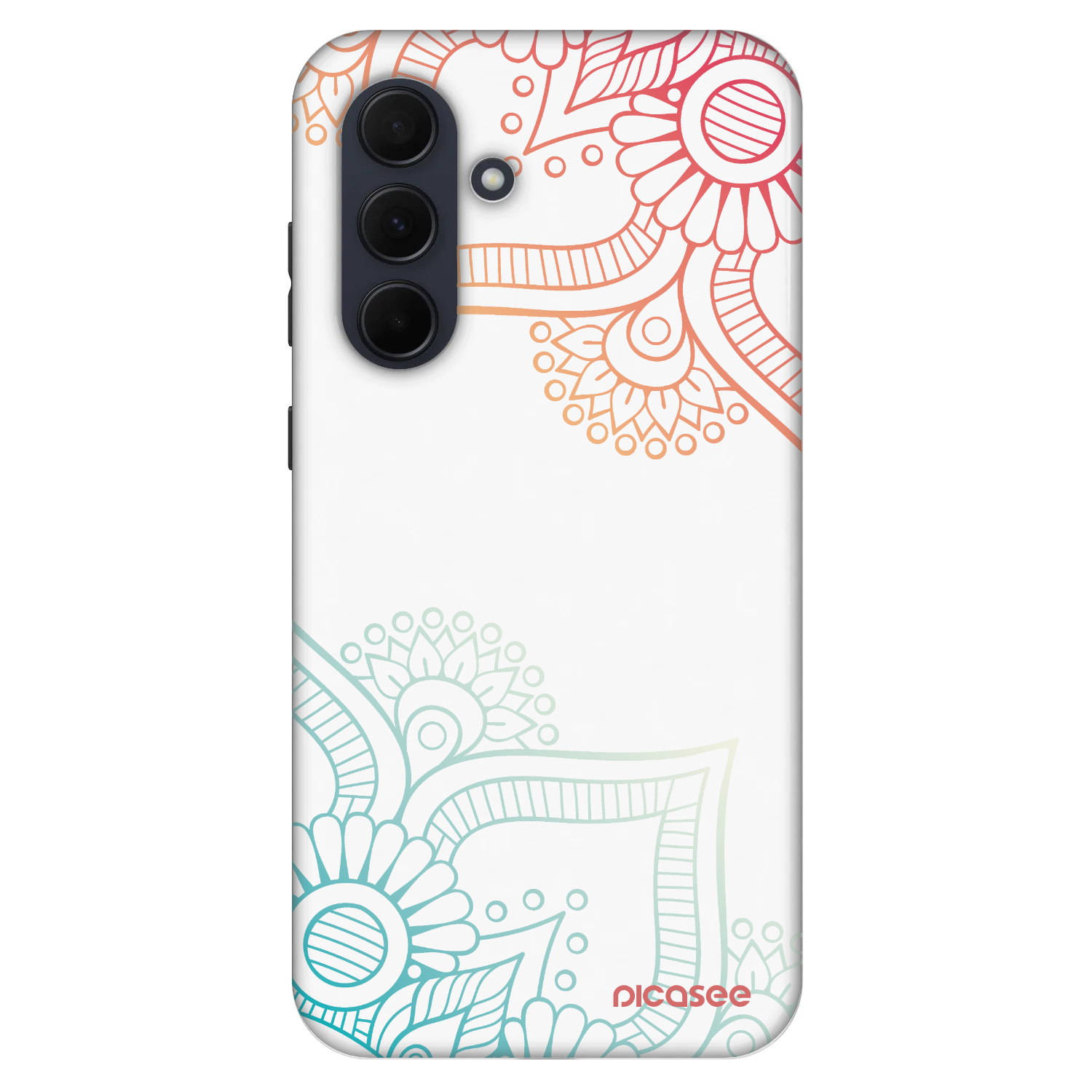 Picasee Fashion Case Samsung Galaxy A35 5G A356B - Flowers pattern