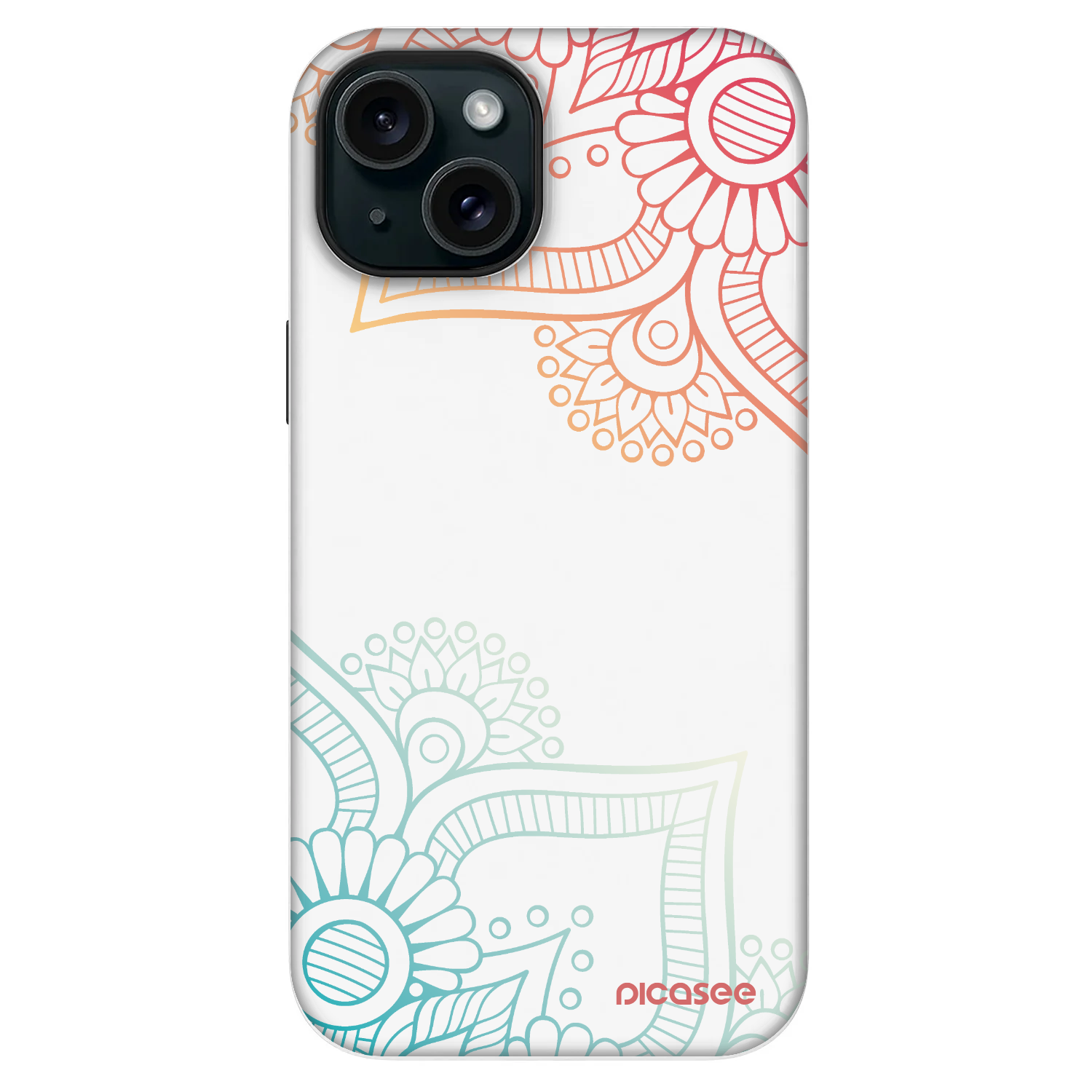 Picasee Fashion Case MagSafe Apple iPhone 13 - Flowers pattern