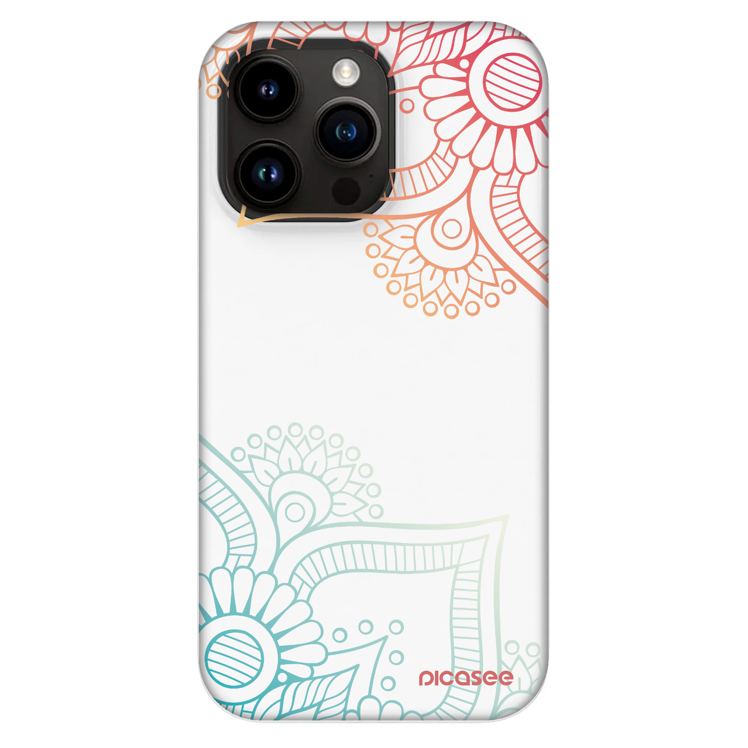 Picasee Fashion Case MagSafe Apple iPhone 13 Pro - Flowers pattern
