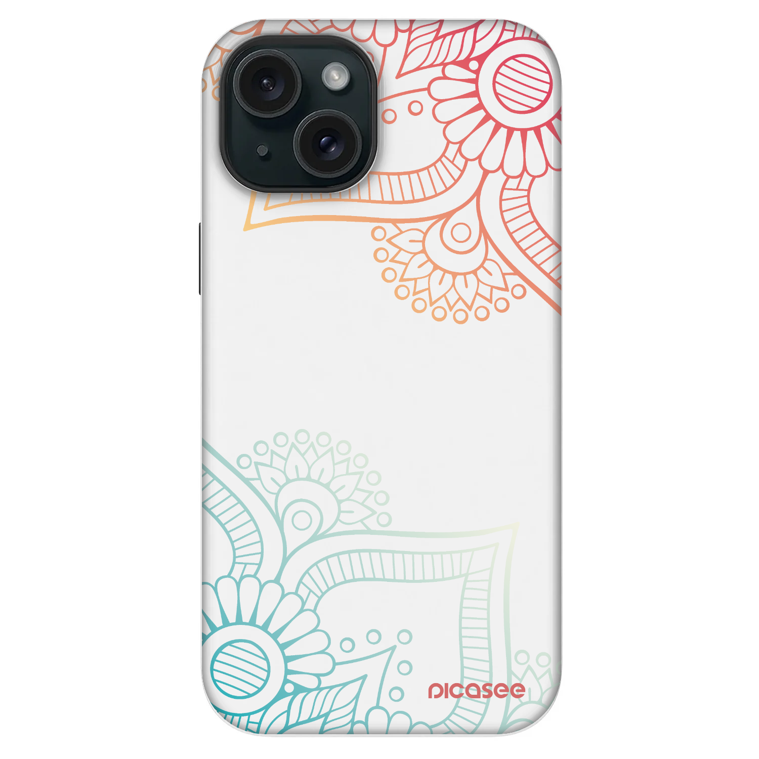 Picasee Fashion Case MagSafe Apple iPhone 14 - Flowers pattern