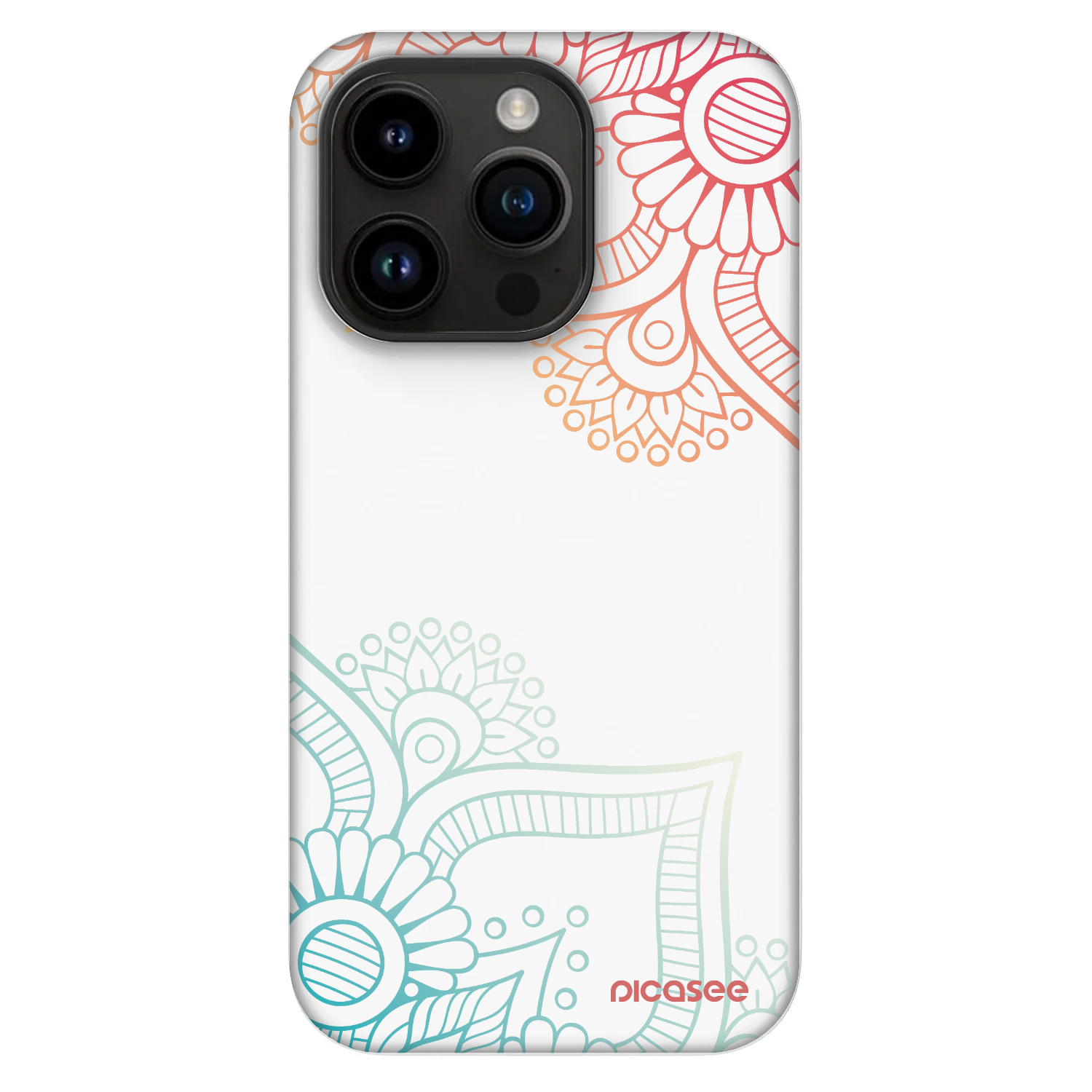 Picasee Fashion Case MagSafe Apple iPhone 14 Pro - Flowers pattern
