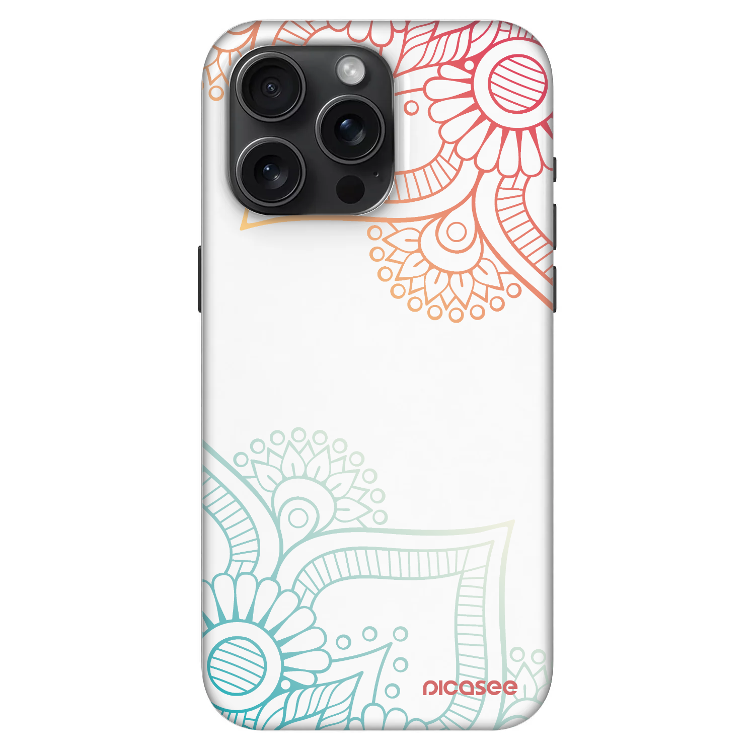 Picasee Fashion Case MagSafe Apple iPhone 15 Pro Max - Flowers pattern