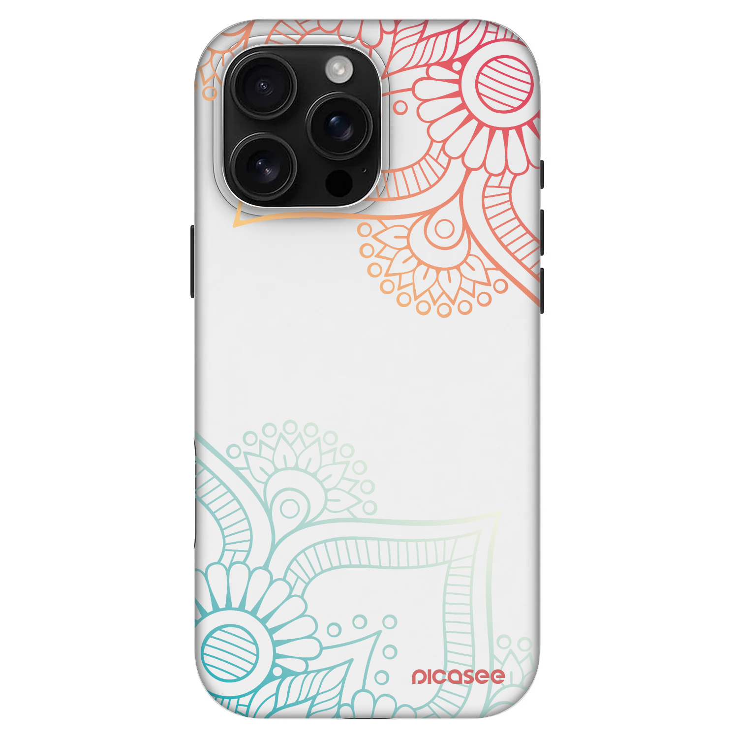 Picasee Fashion Case MagSafe Apple iPhone 16 Pro Max - Flowers pattern
