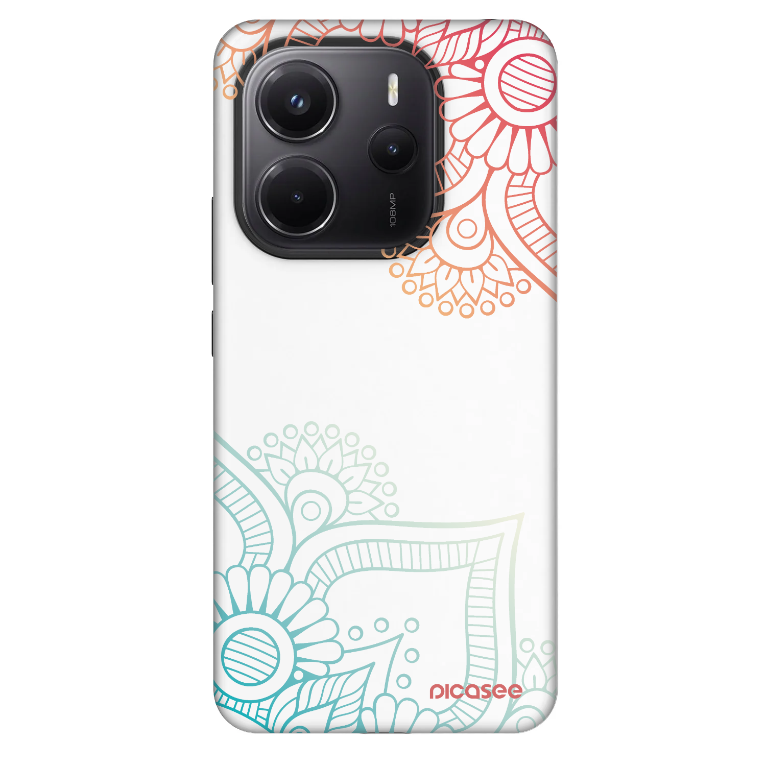 Picasee Fashion Case Xiaomi Redmi Note 14 4G - Flowers pattern
