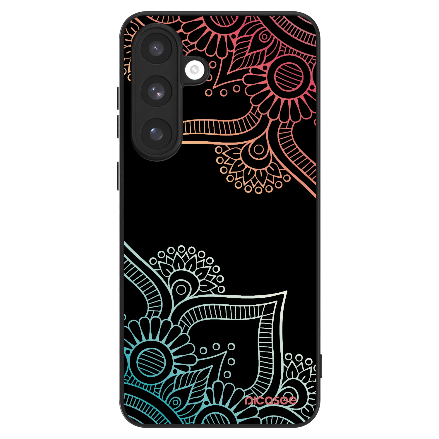 Picasee ULTIMATE CASE PowerShare Samsung Galaxy S25 FE 5G - készülékre - Flowers pattern