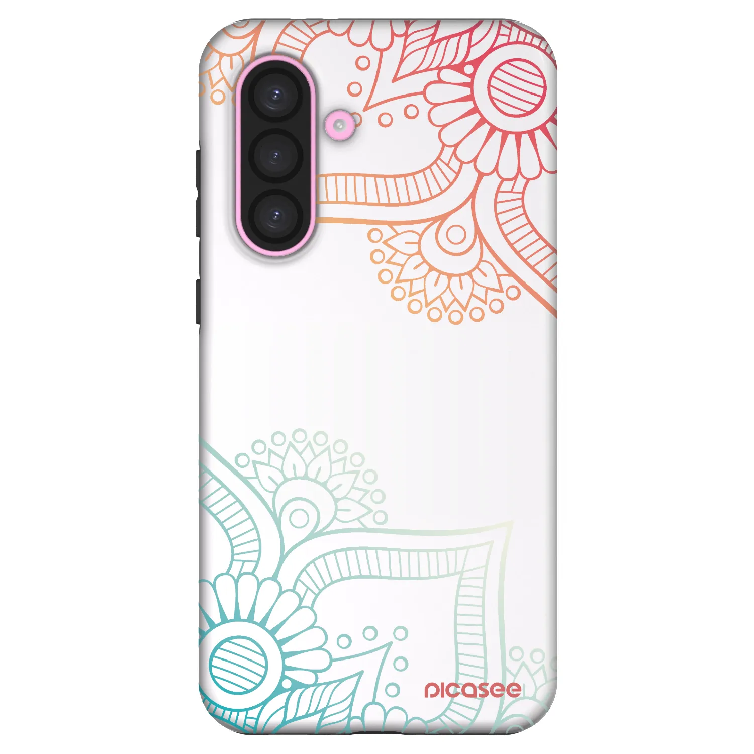 Picasee Fashion Case Samsung Galaxy A56 5G A566B - Flowers pattern