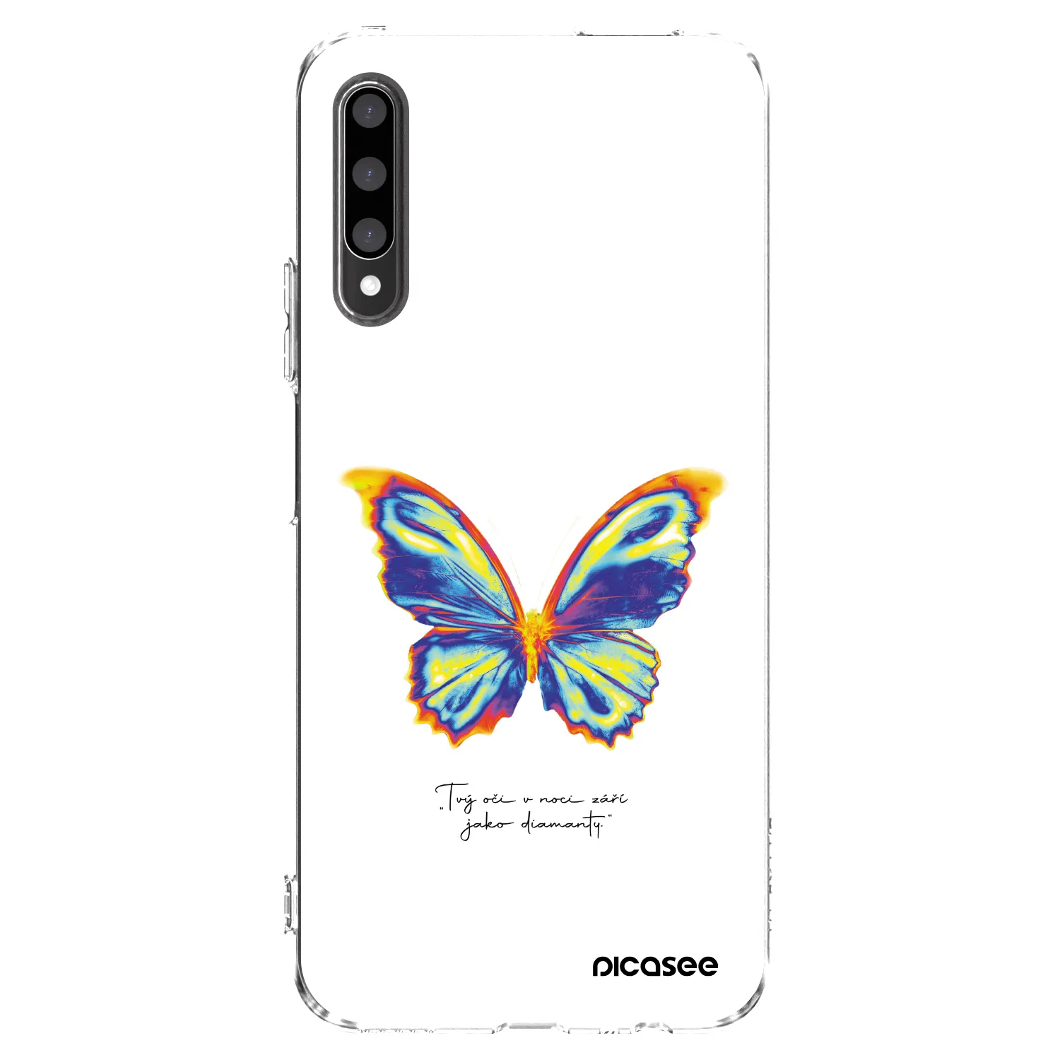 Picasee átlátszó szilikon tok az alábbi mobiltelefonokra Honor 9X Pro - Diamanty White