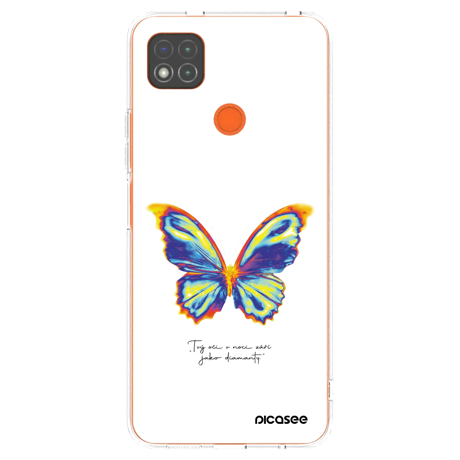 Picasee átlátszó szilikon tok az alábbi mobiltelefonokra Xiaomi Redmi 9C - Diamanty White