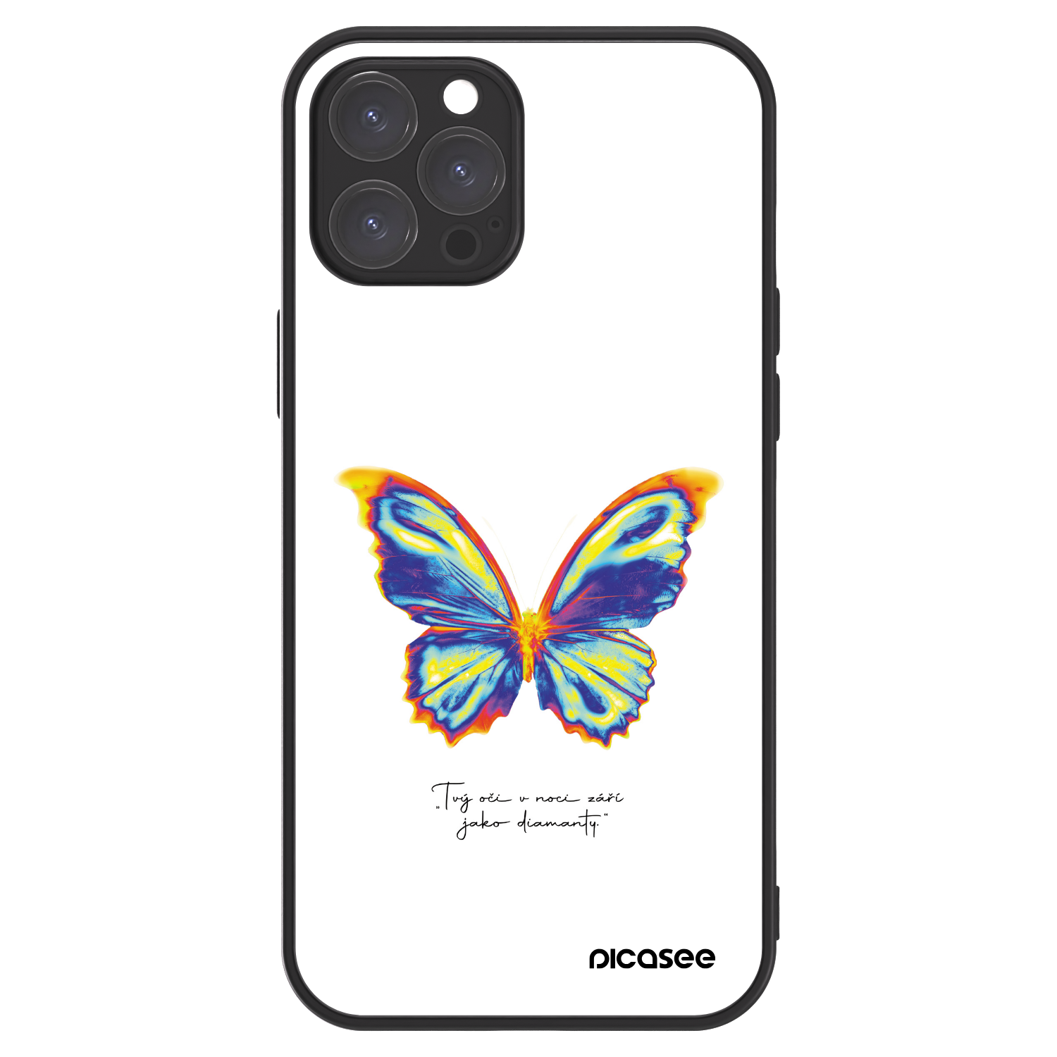 Picasee ULTIMATE CASE Apple iPhone 12 Pro Max - készülékre - Diamanty White