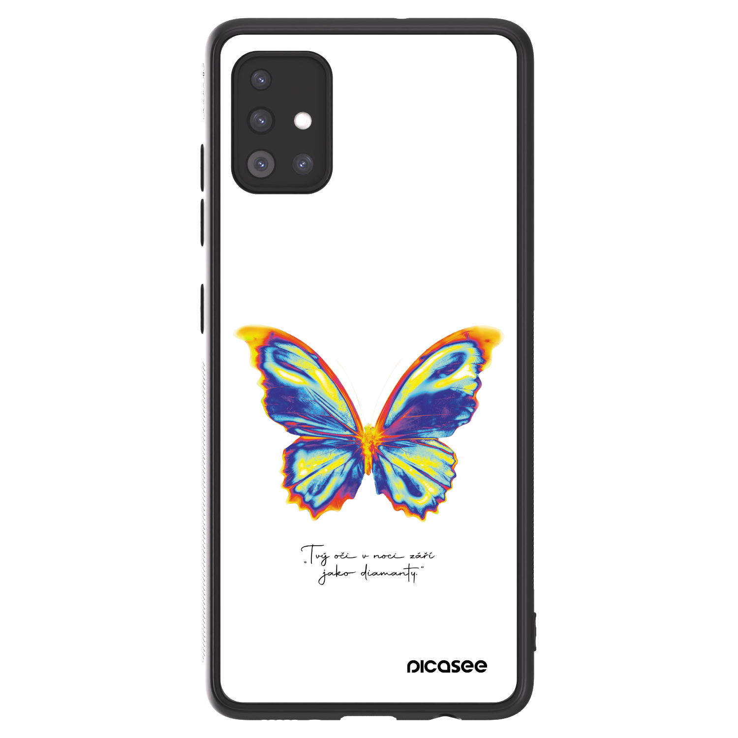 Picasee ULTIMATE CASE Samsung Galaxy A51 A515F - készülékre - Diamanty White