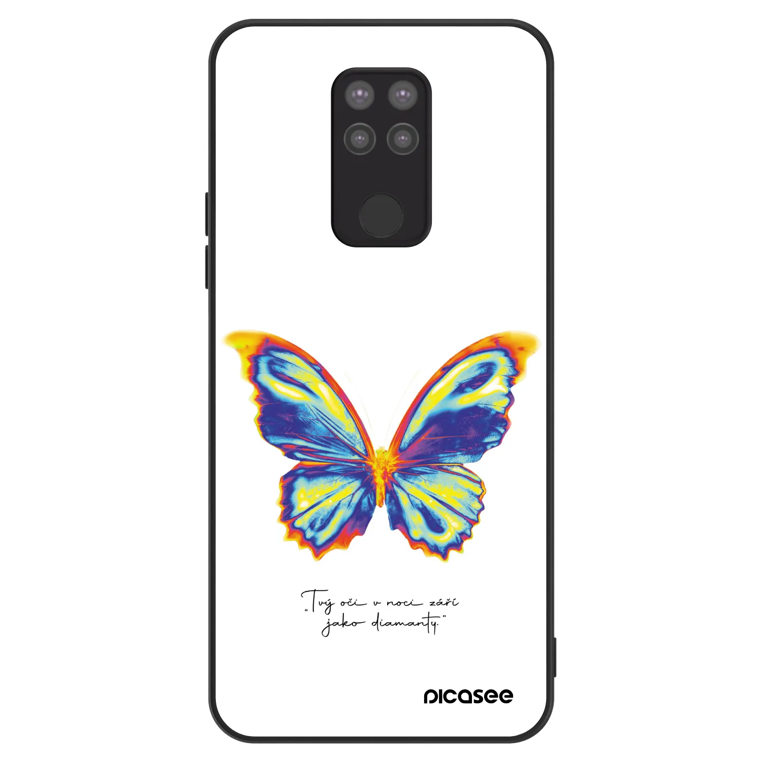 Picasee ULTIMATE CASE Xiaomi Redmi Note 9 - készülékre - Diamanty White