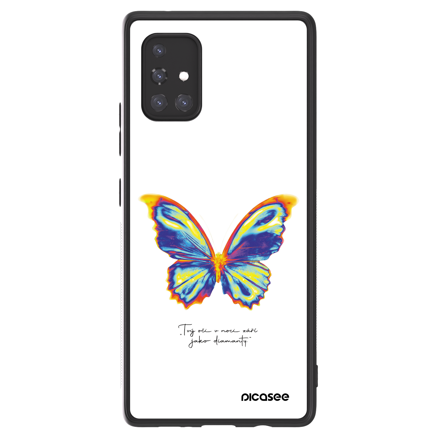 Picasee ULTIMATE CASE Samsung Galaxy A71 A715F - készülékre - Diamanty White