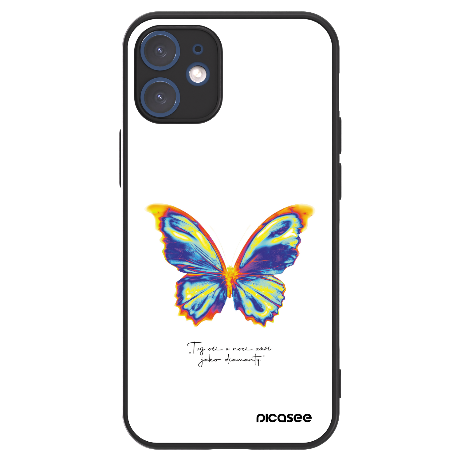 Picasee ULTIMATE CASE Apple iPhone 12 mini - készülékre - Diamanty White