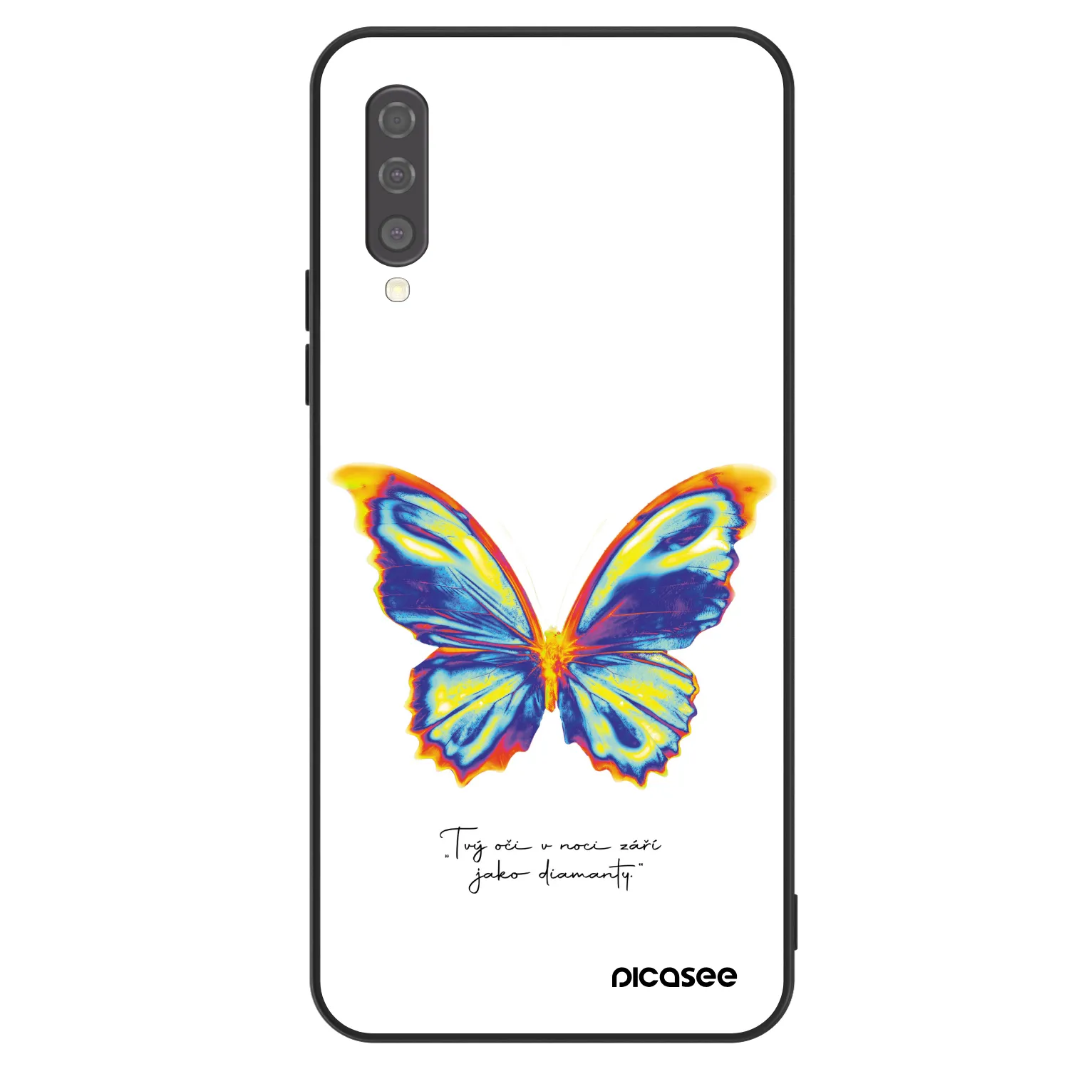 Picasee ULTIMATE CASE Samsung Galaxy A50 A505F - készülékre - Diamanty White