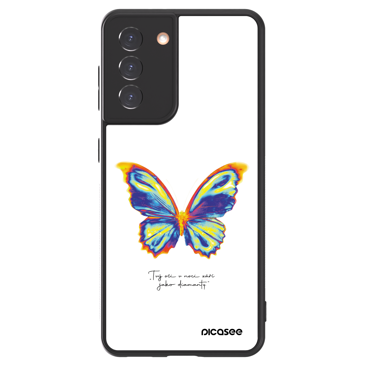 Picasee ULTIMATE CASE Samsung Galaxy S21 5G G991B - készülékre - Diamanty White